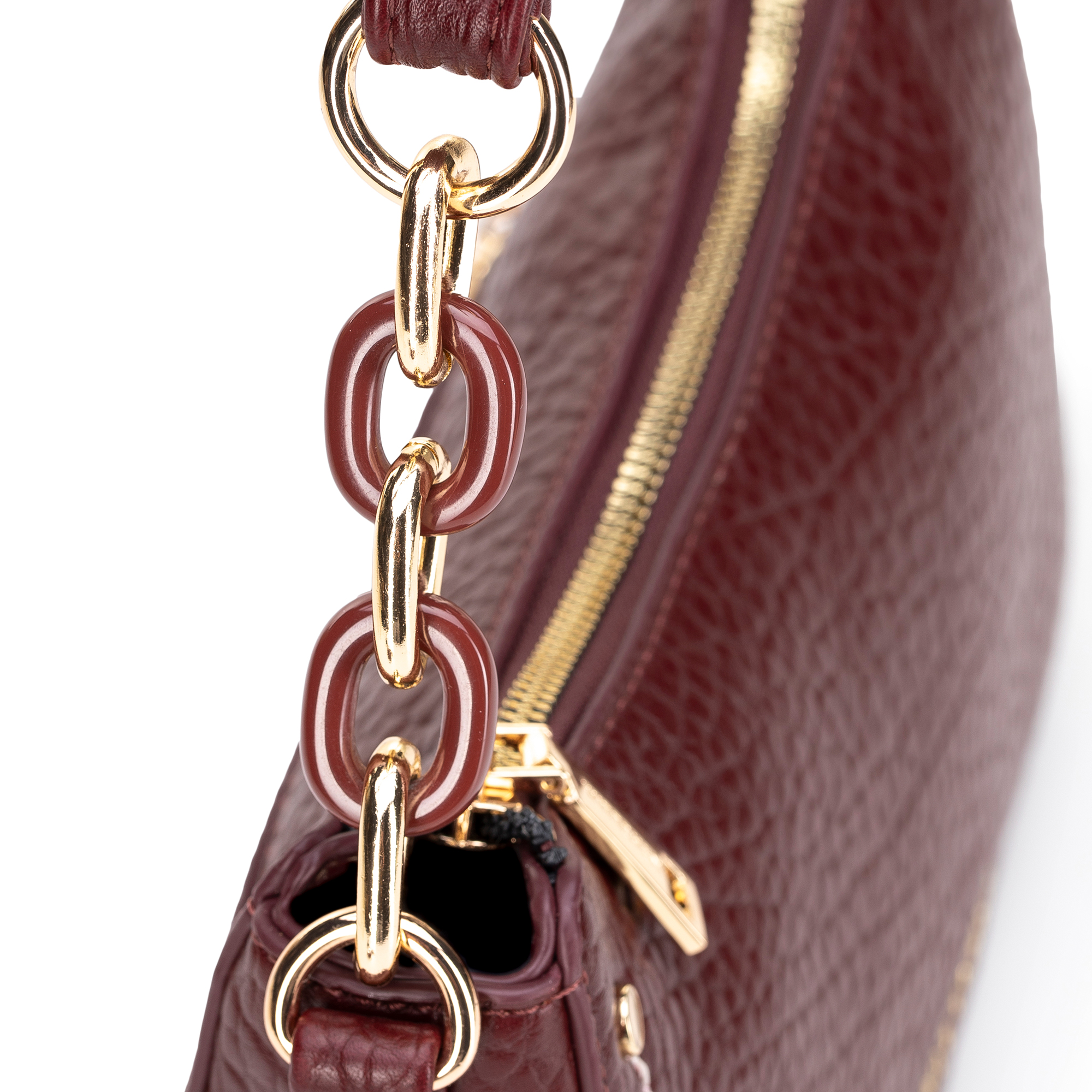 Wittchen Kis műbőr női táska bordó