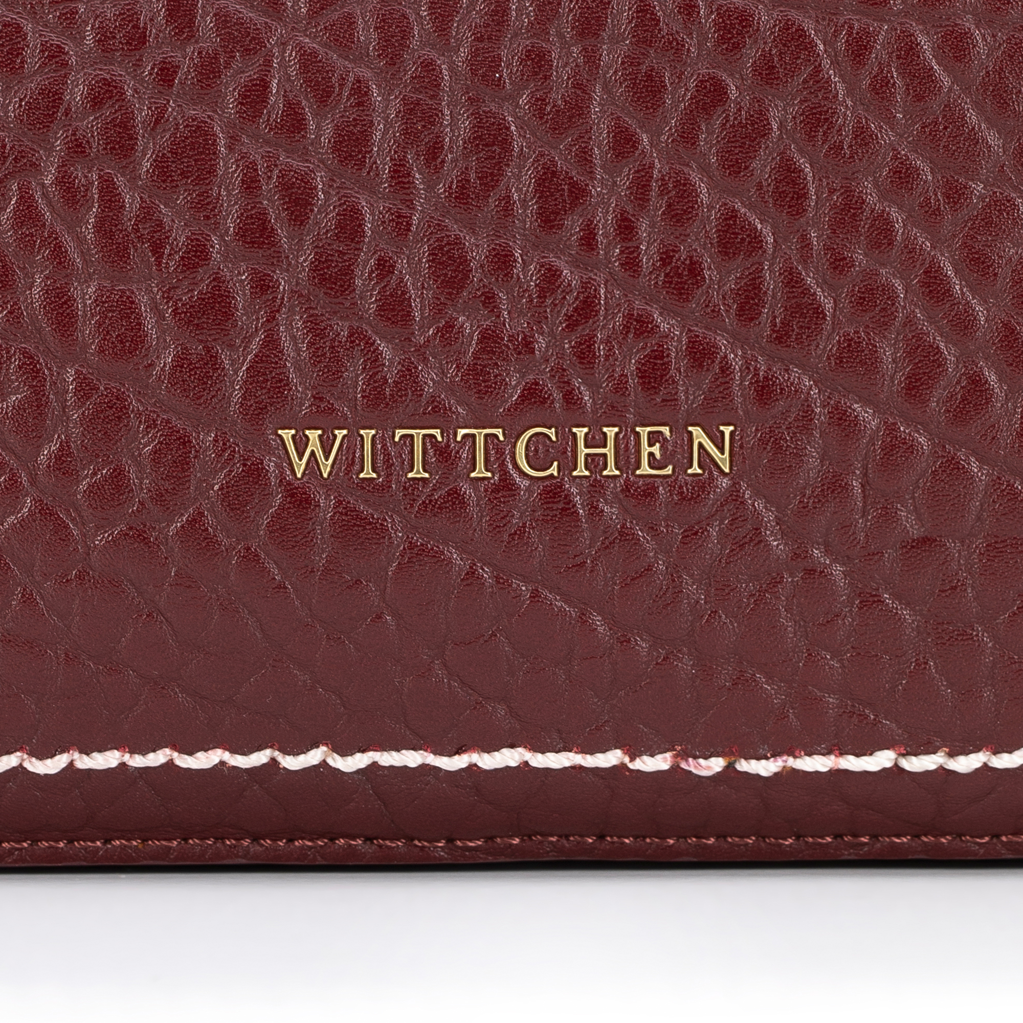 Wittchen Kis műbőr női táska bordó