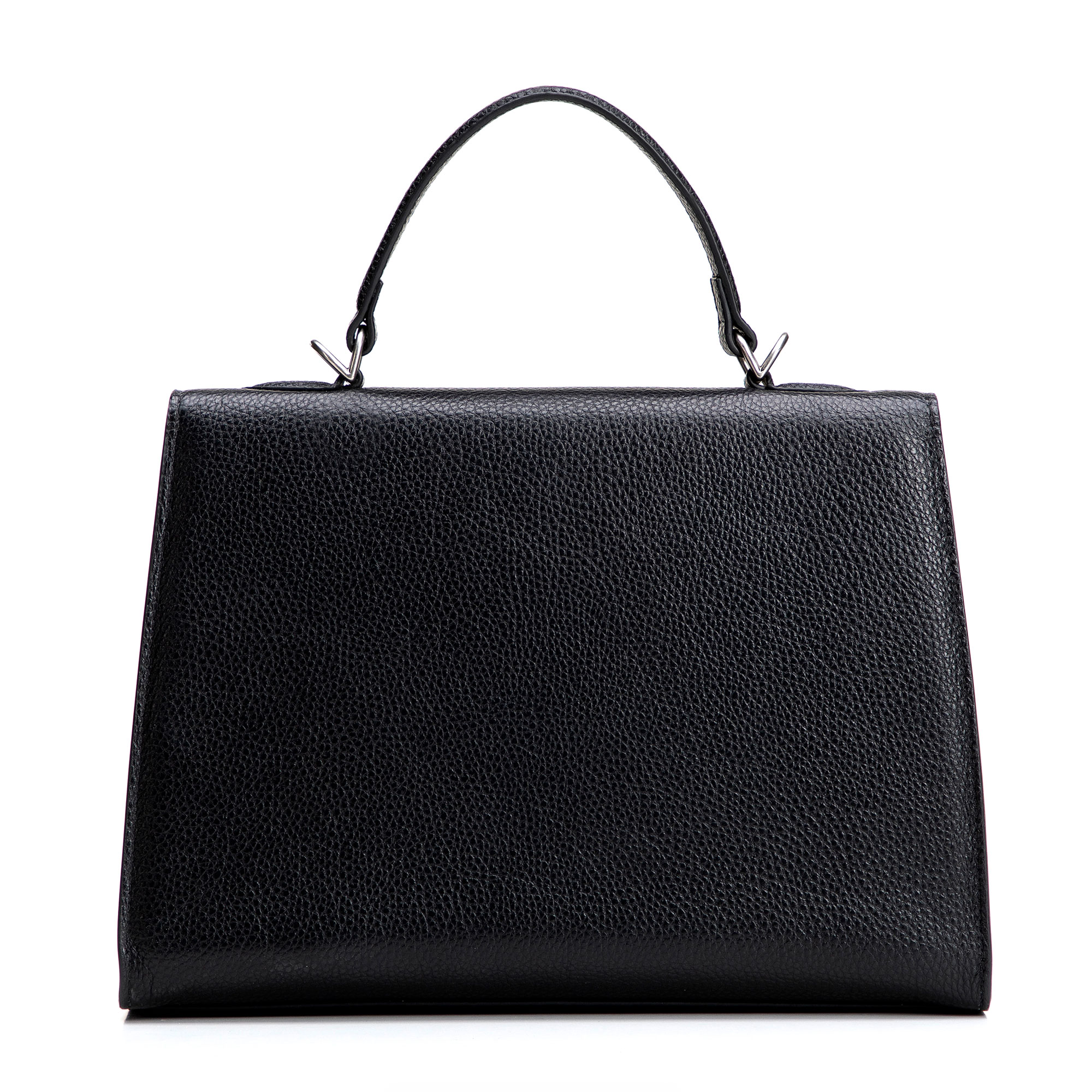 Wittchen Bőr női táska díszes csattal fekete