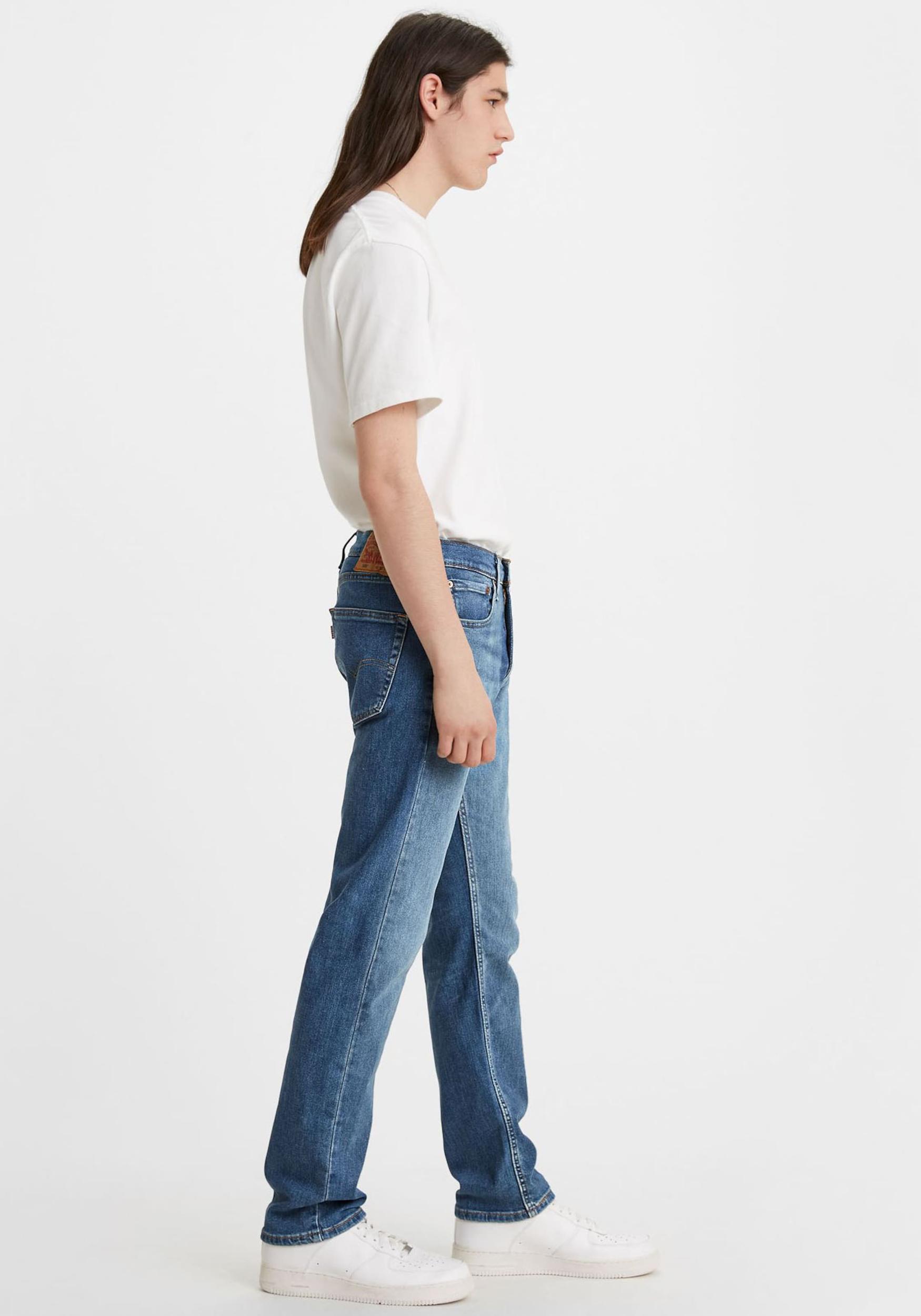 LEVI'S  Farmer '505 Regular Jeans' kék farmer