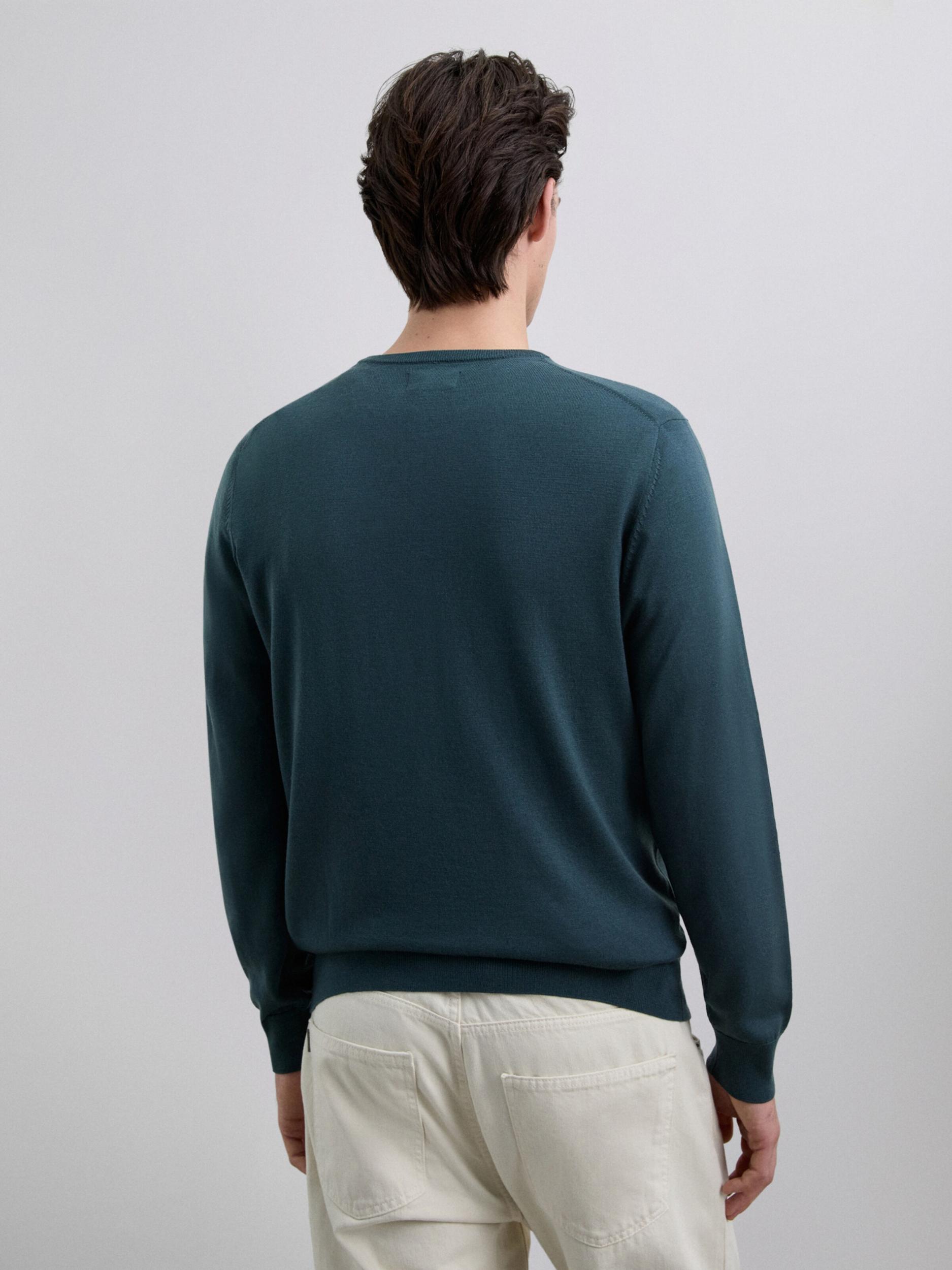 Scalpers Pulóver 'Classic' sötétzöld