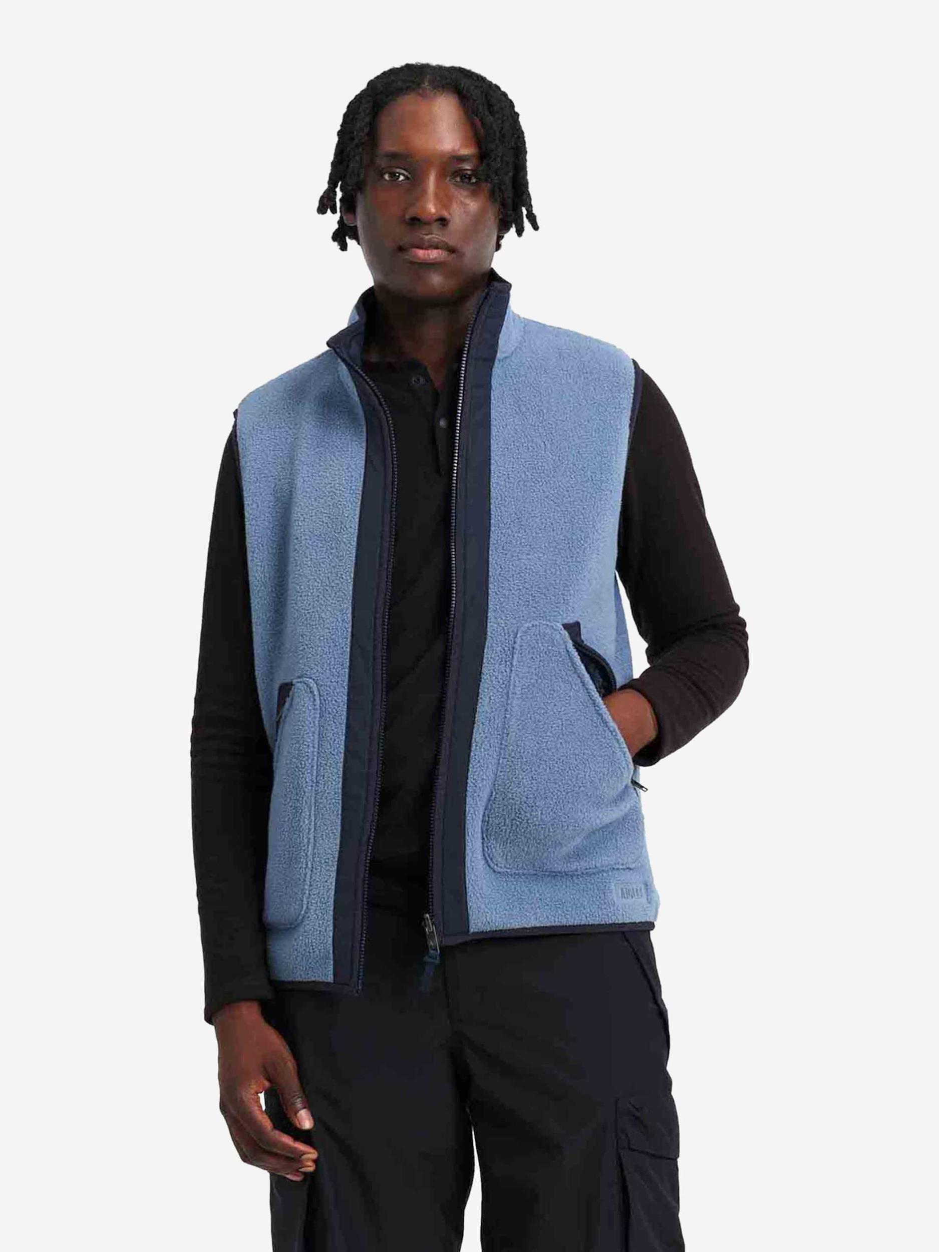 AIGLE Polár dzseki világoskék