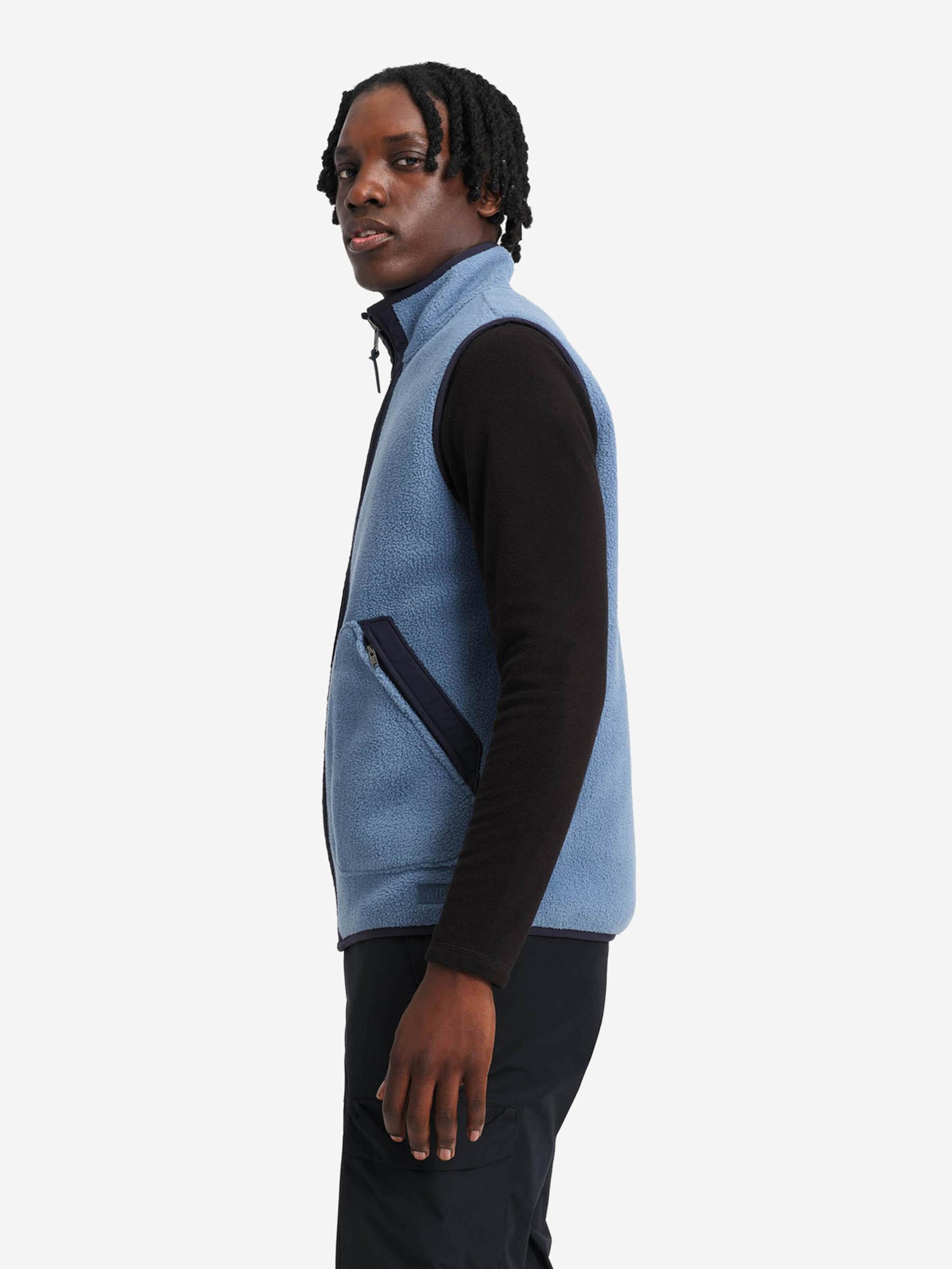 AIGLE Polár dzseki világoskék