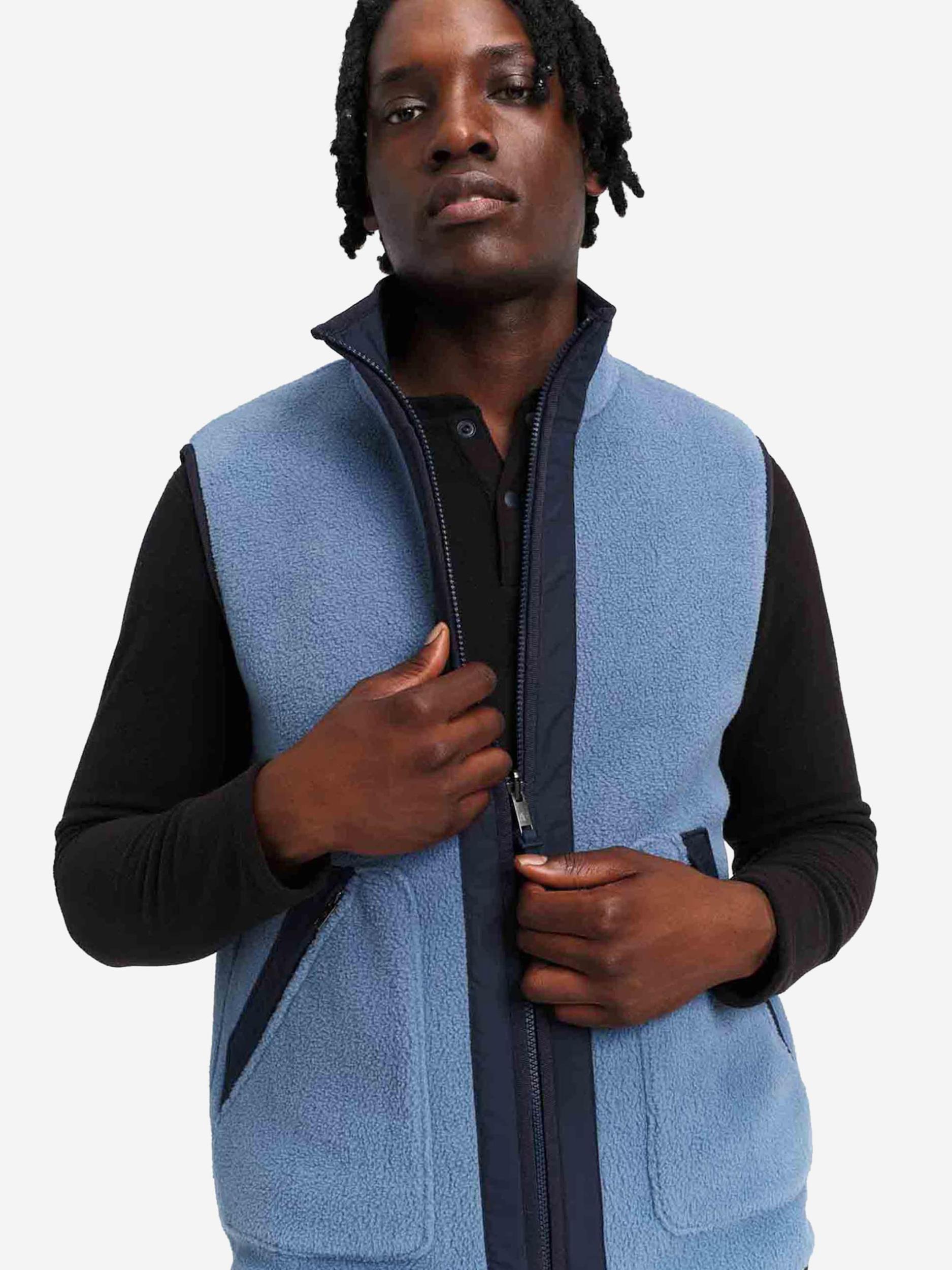 AIGLE Polár dzseki világoskék