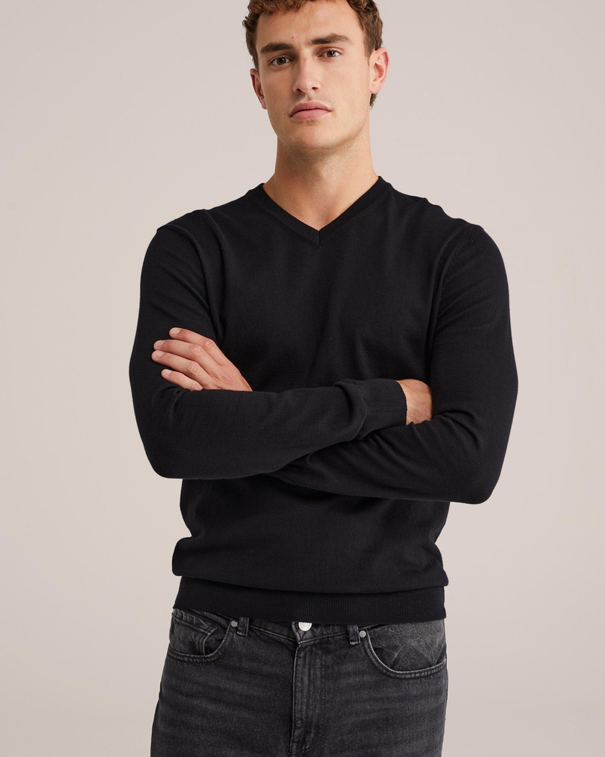 WE Fashion Pulóver fekete