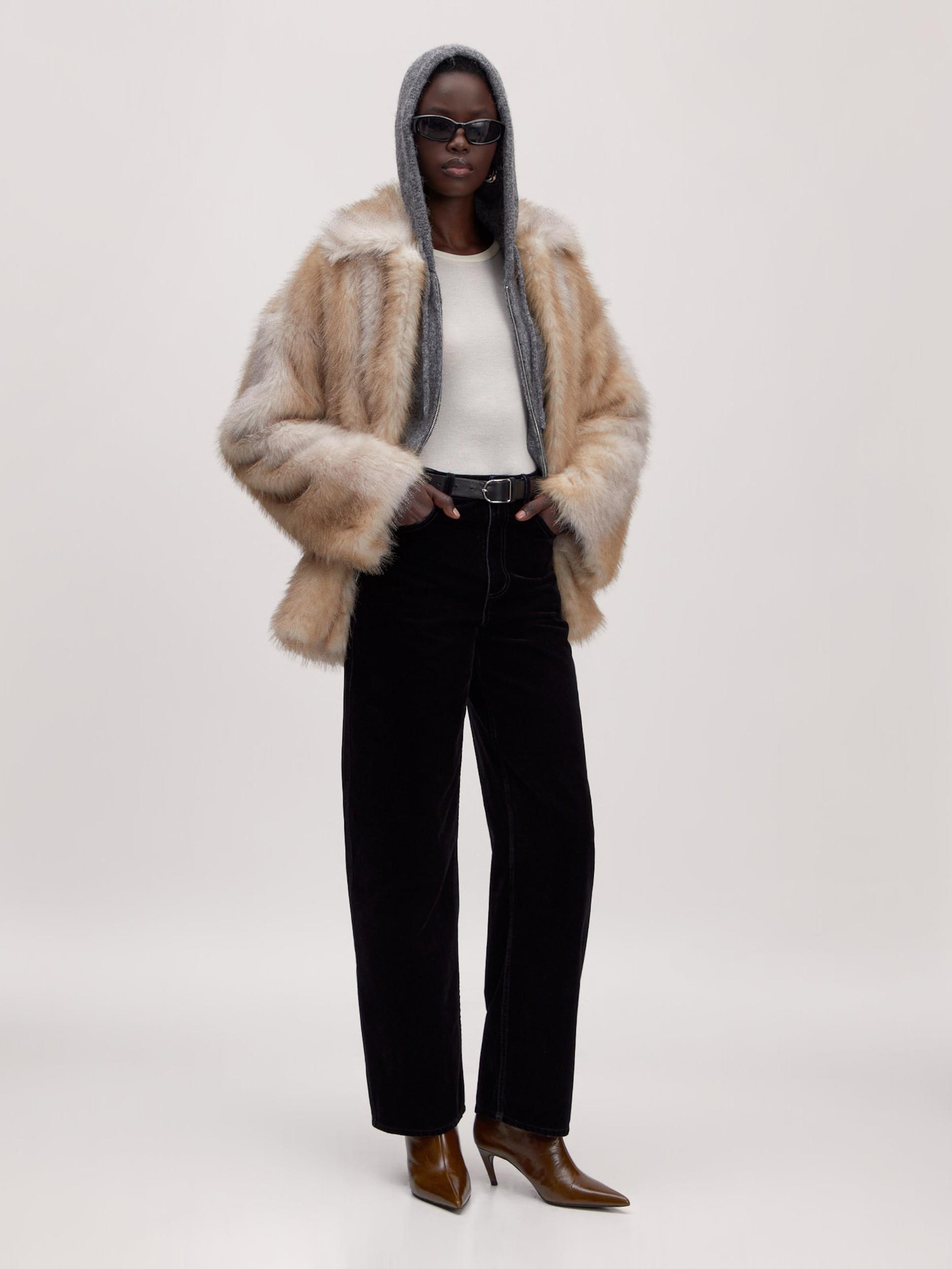 EDITED Téli dzseki 'Bay' bézs / barna