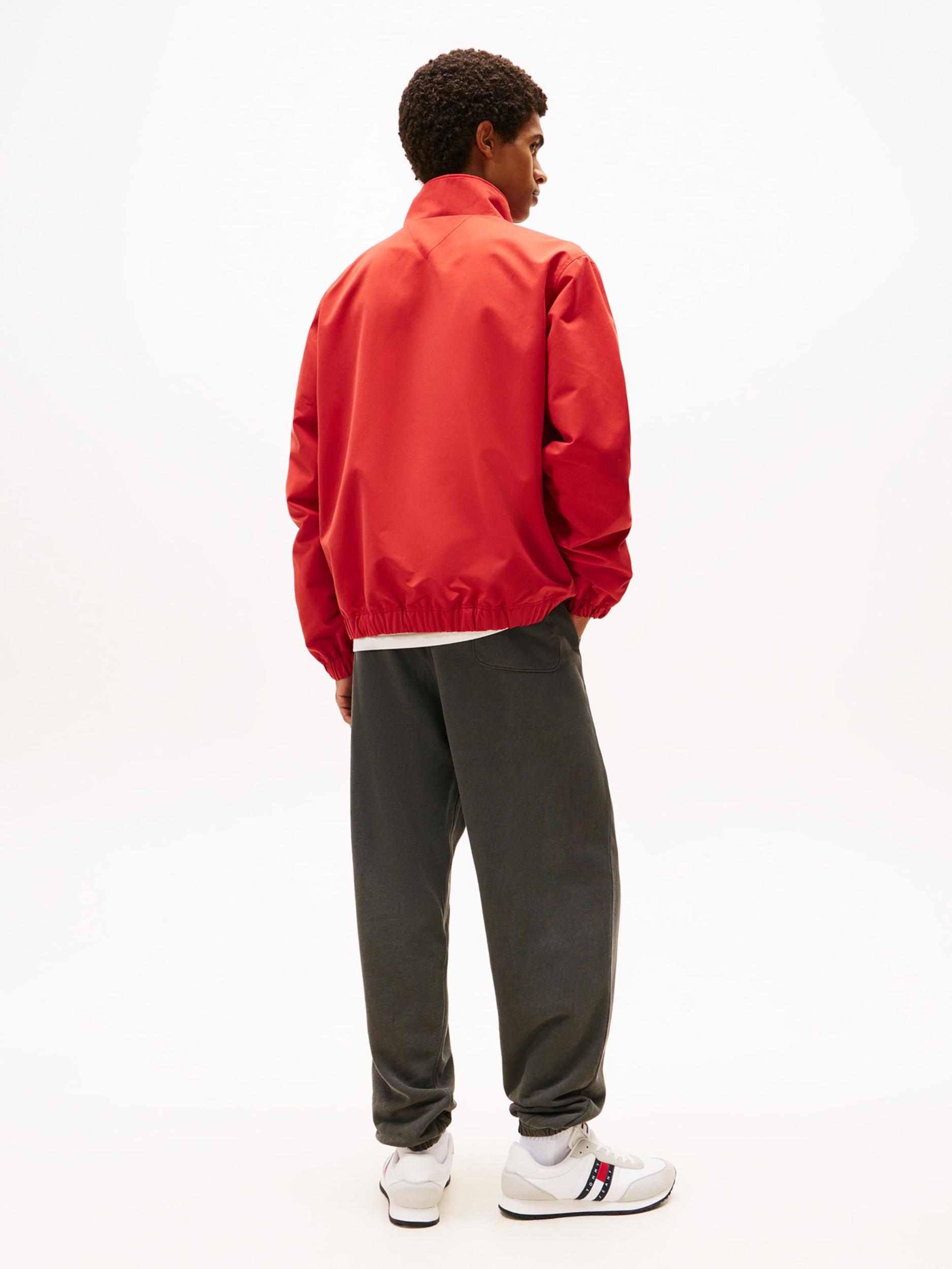 Tommy Jeans Átmeneti dzseki 'ESSENTIAL' piros