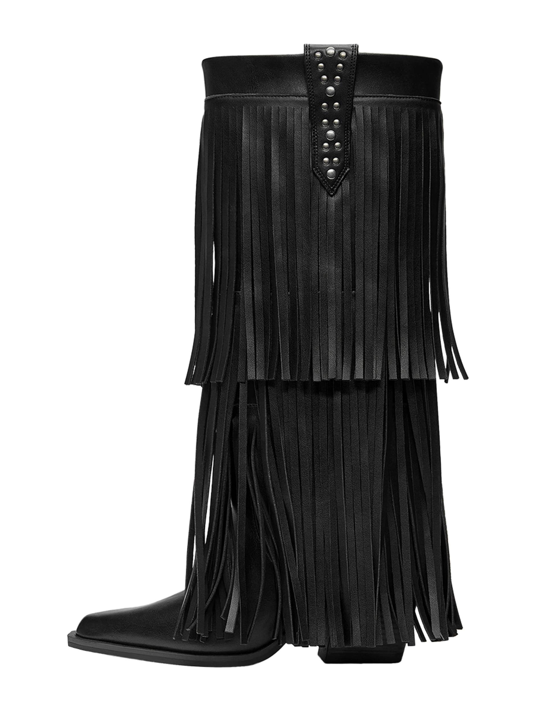 Pull&Bear Csizma fekete