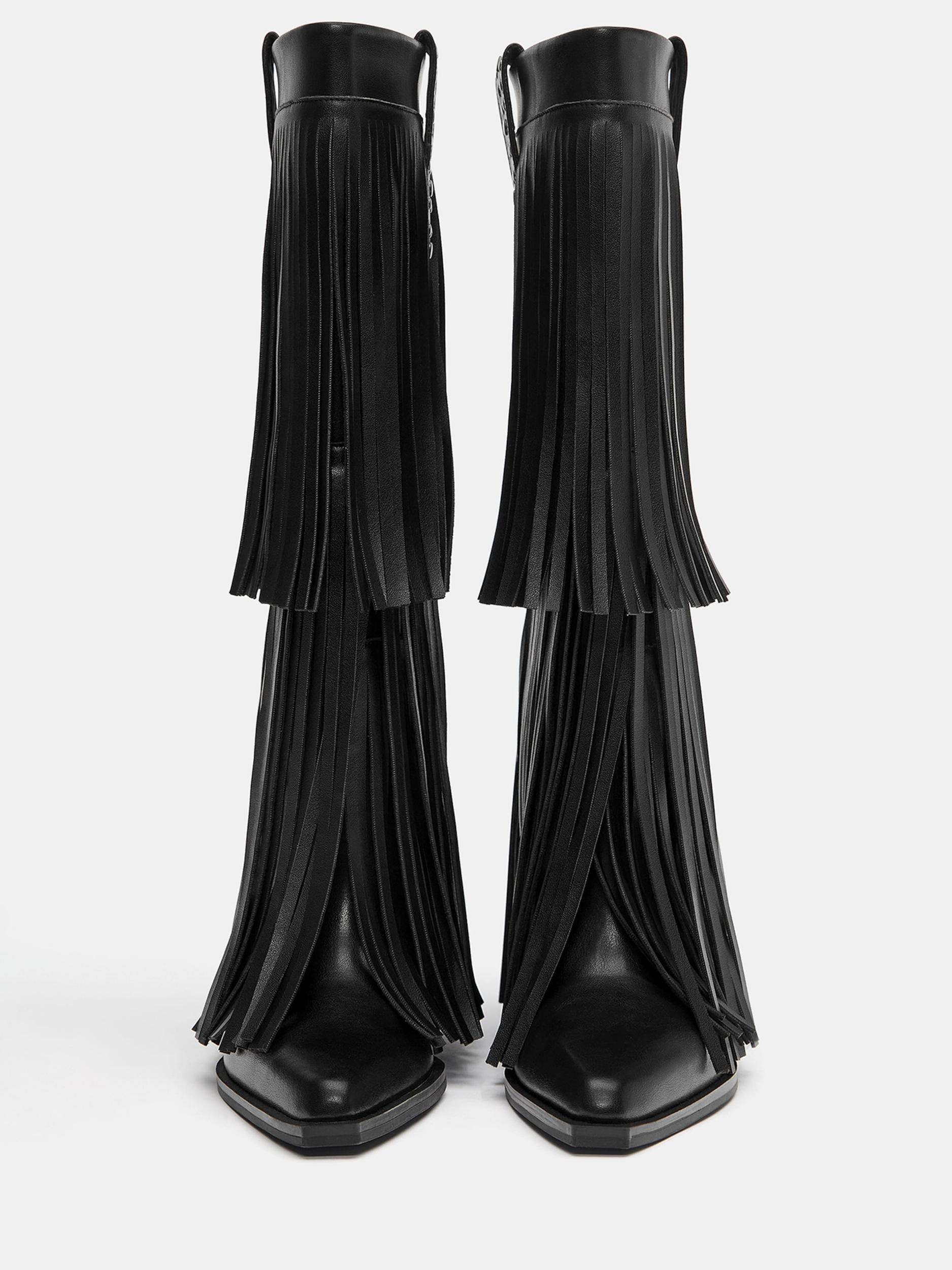 Pull&Bear Csizma fekete