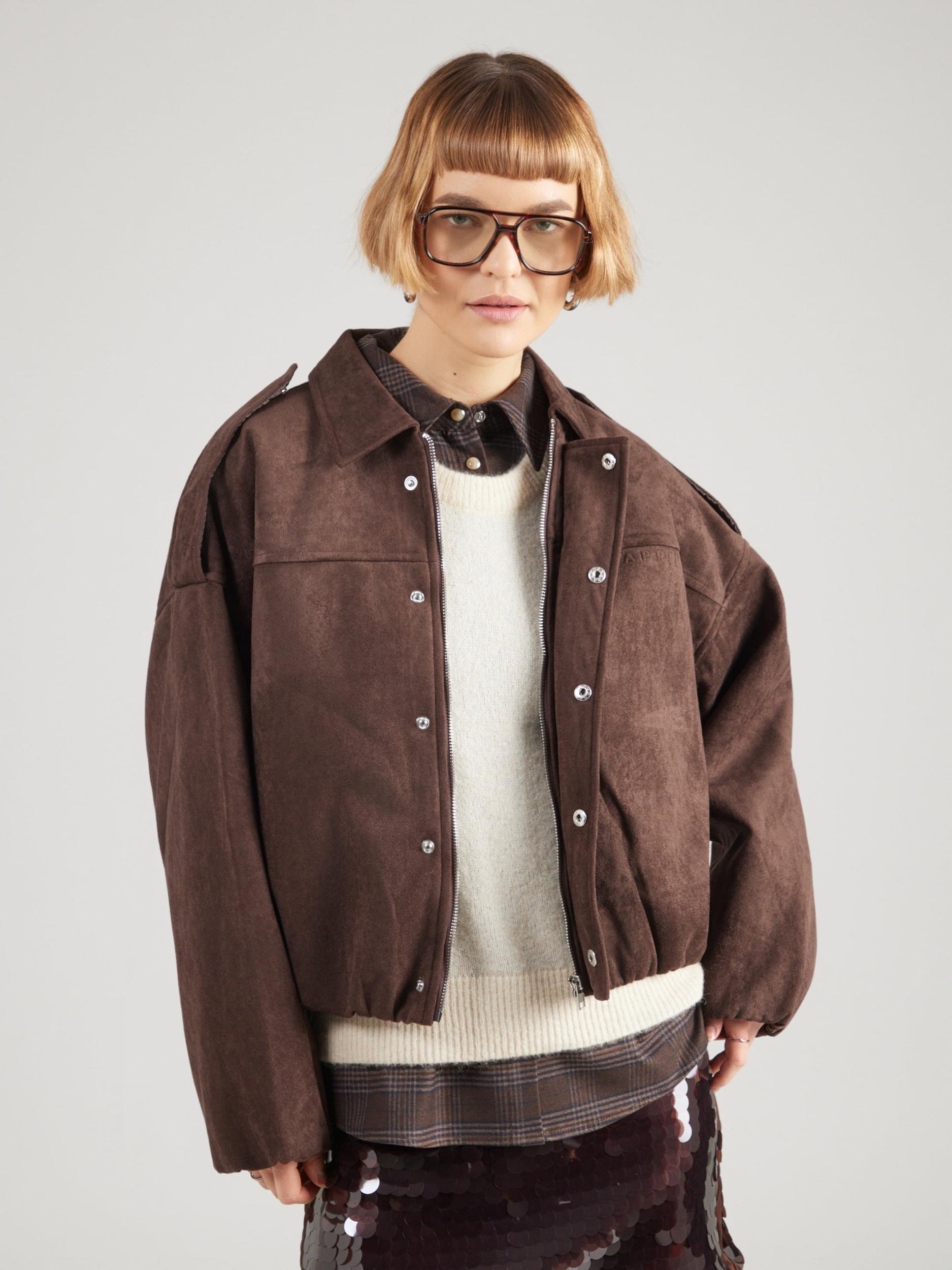 OH APRIL Átmeneti dzseki 'Katie' barna