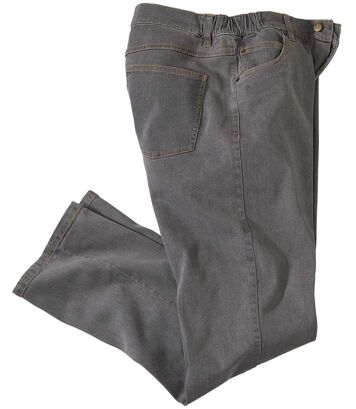 Félig elasztikus derekú Regular farmer Atlas For Men Szürke