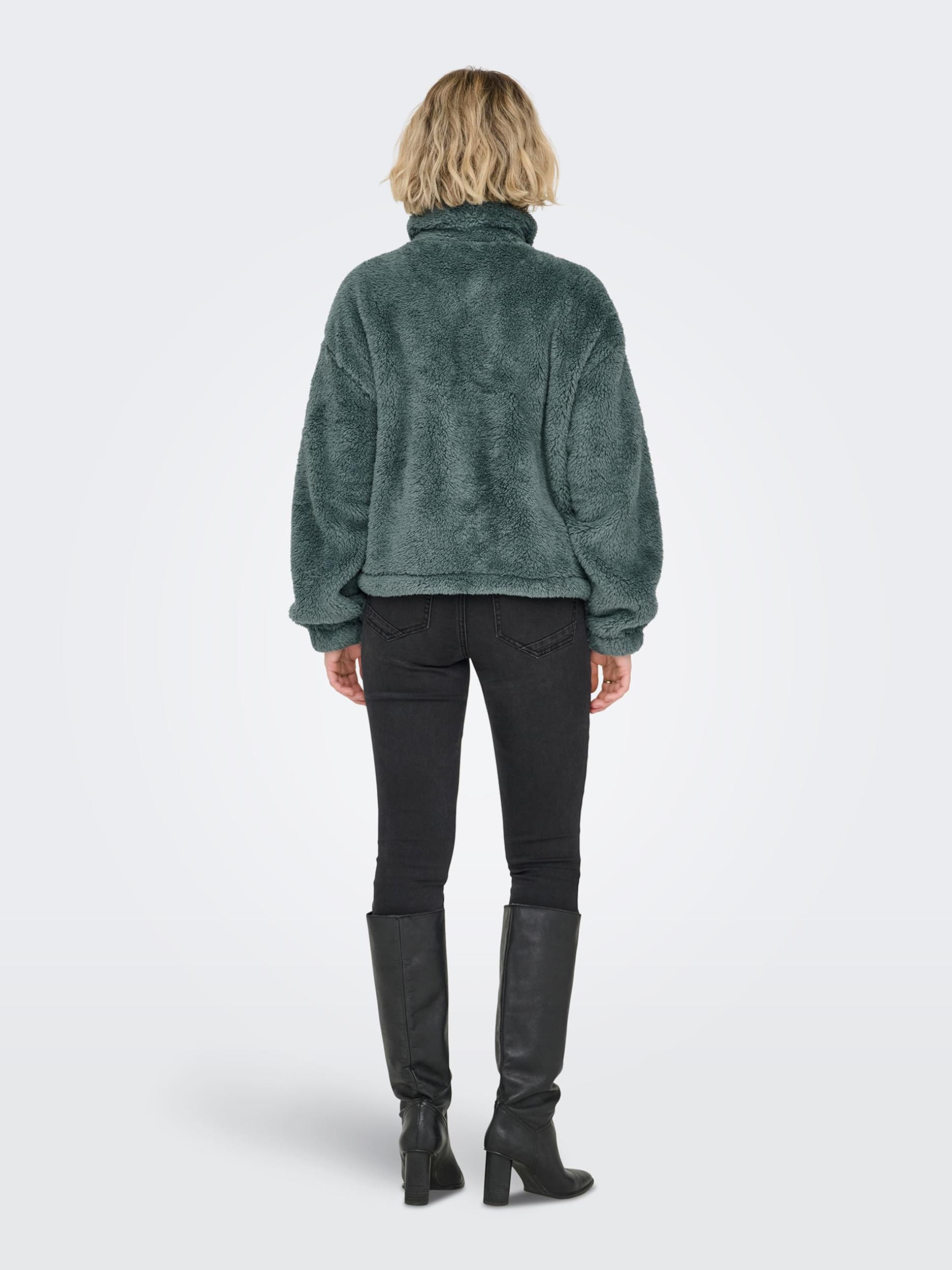 ONLY Átmeneti dzseki 'ONLANNA' sötétzöld