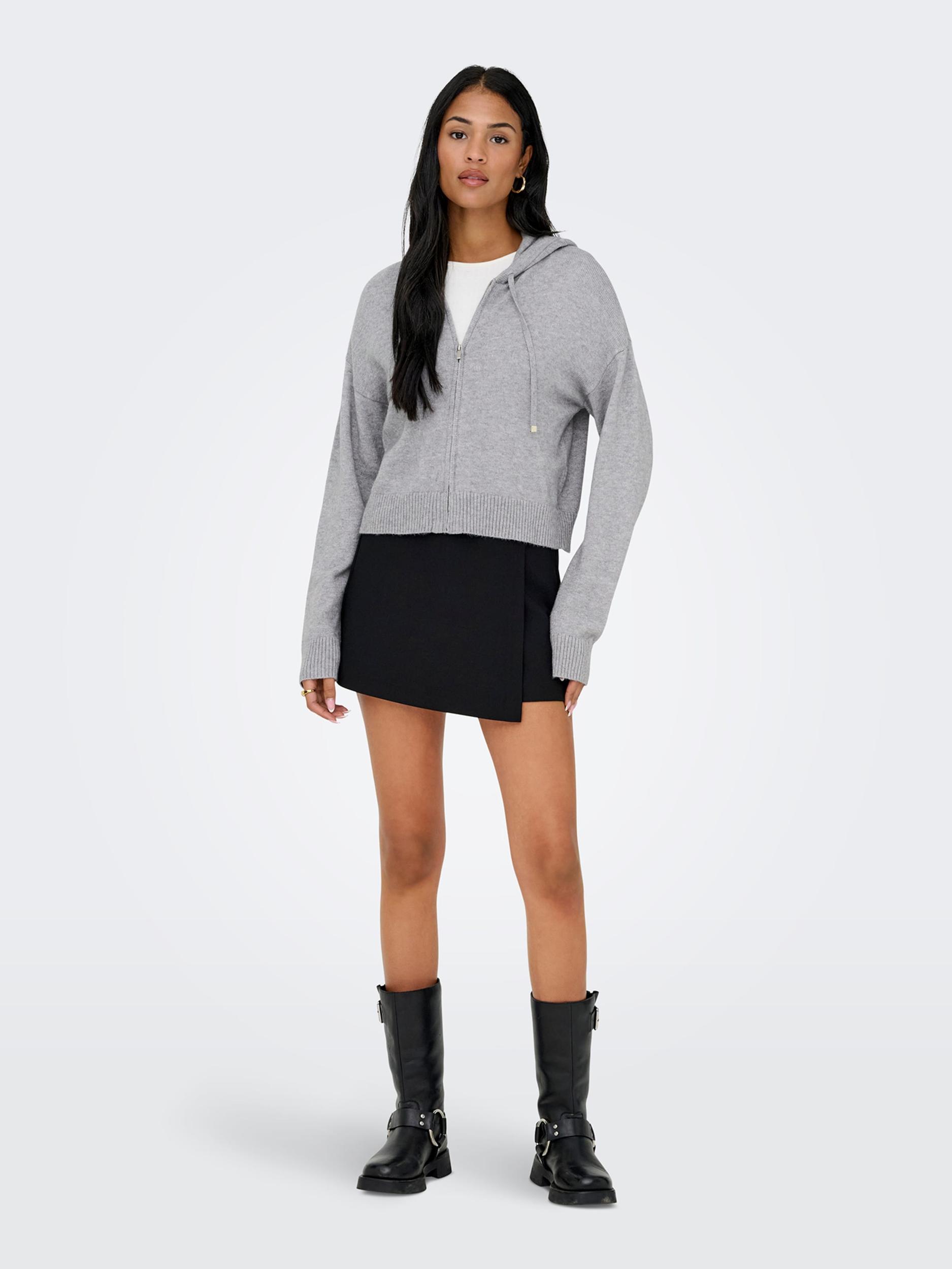 ONLY Kardigán 'ONLKatia' szürke melír