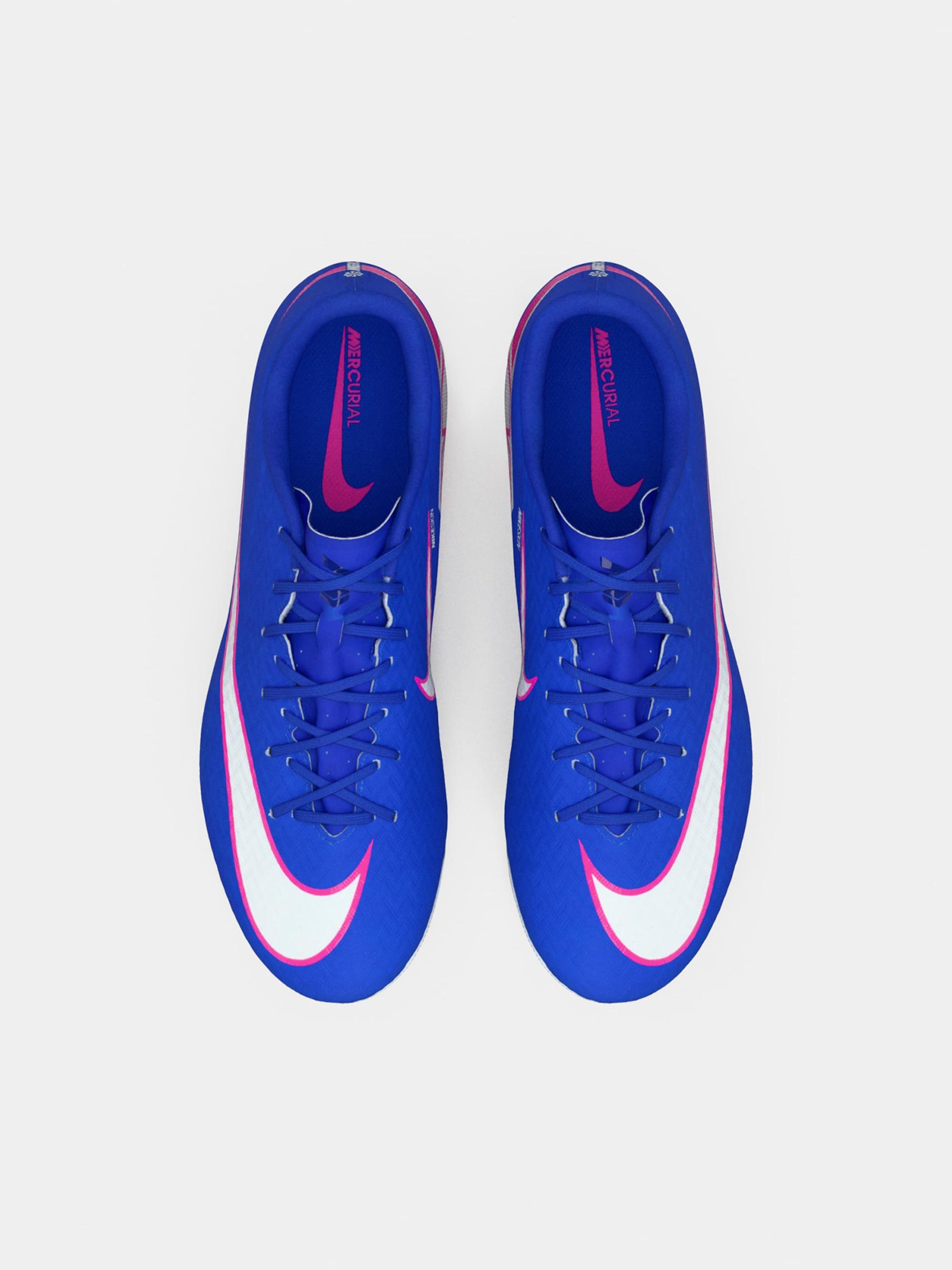 NIKE Futballcipők 'Mercurial Vapor 16 Academy' tengerészkék / rózsaszín / fehér