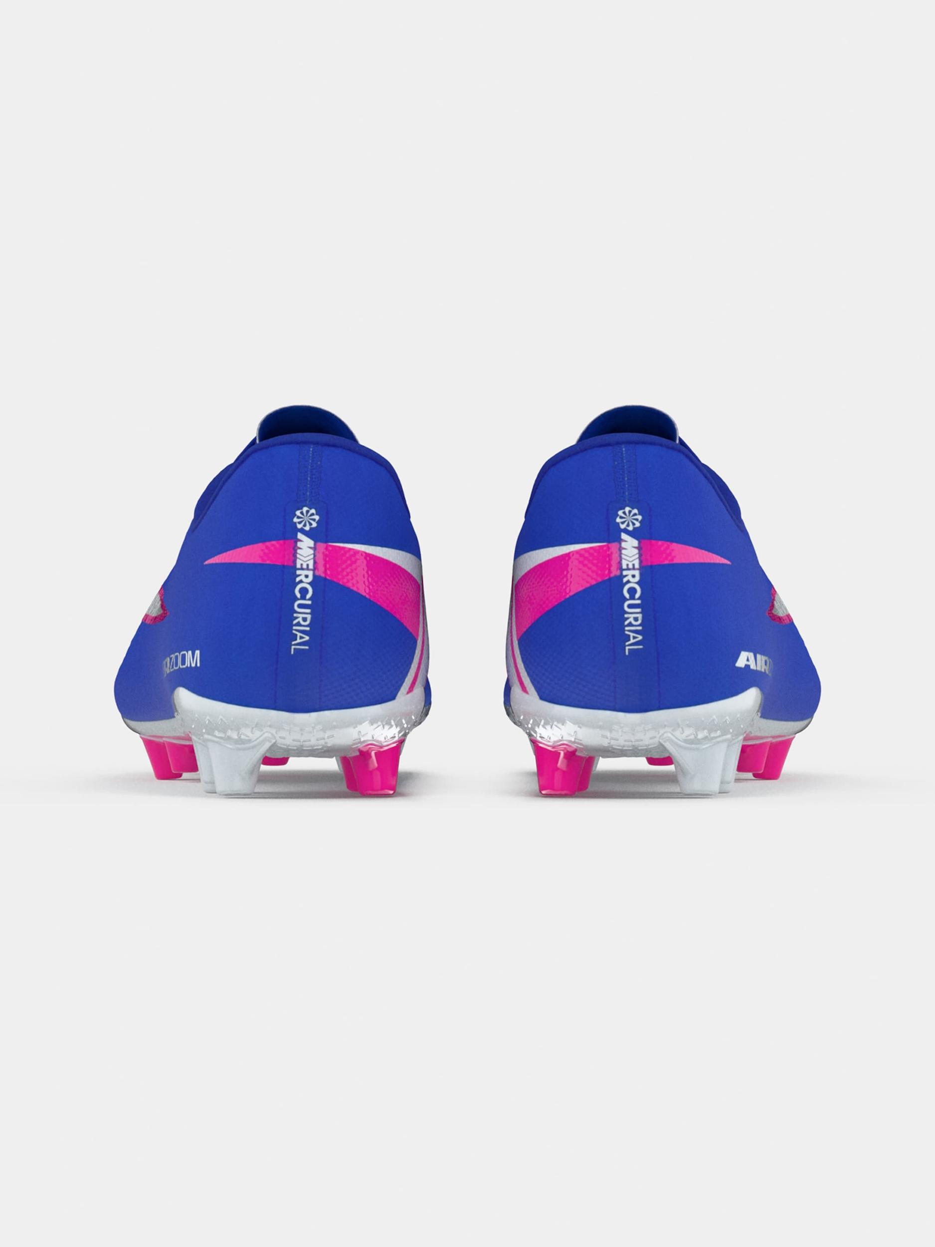NIKE Futballcipők 'Mercurial Vapor 16 Academy' tengerészkék / rózsaszín / fehér