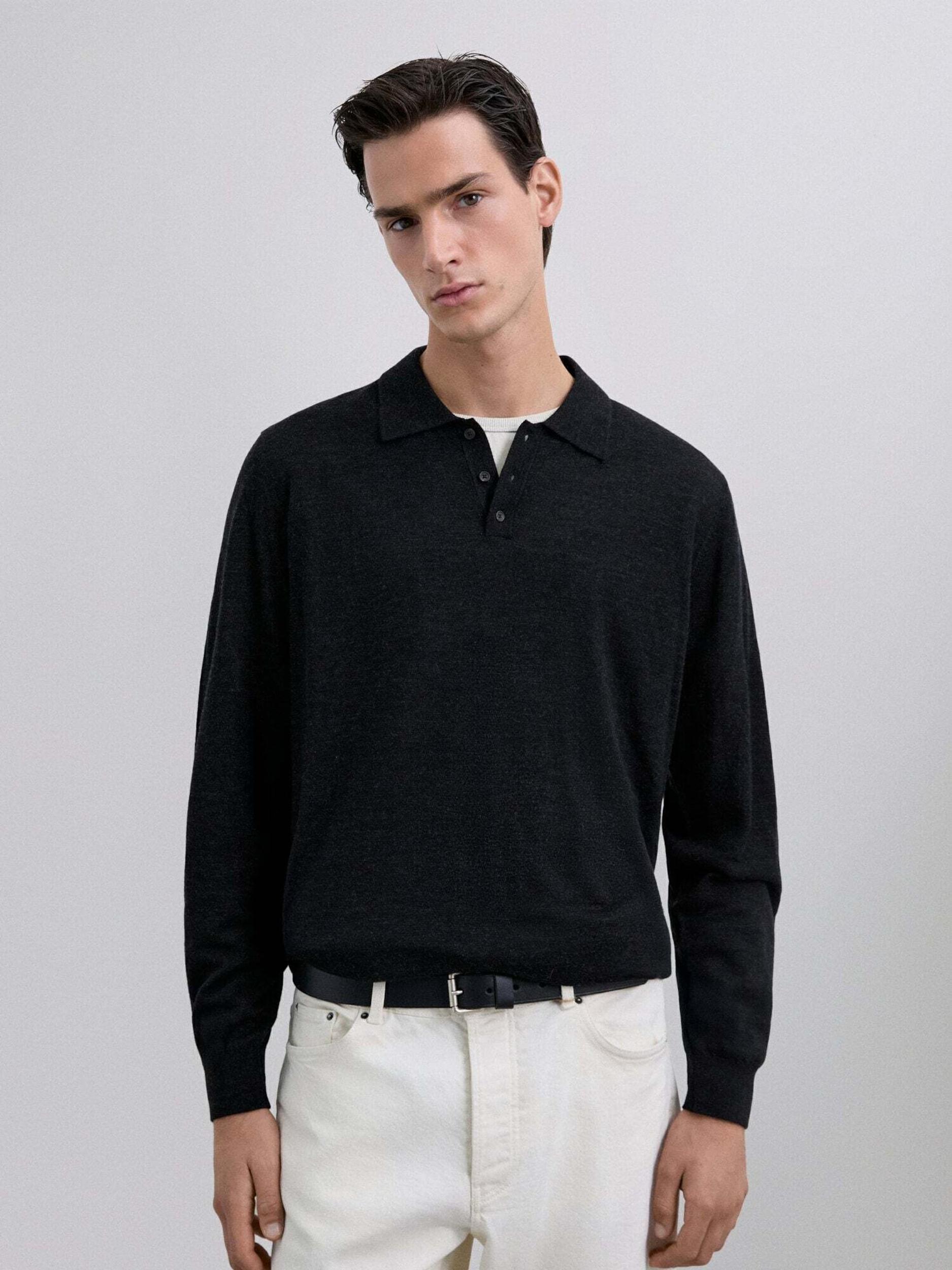 Scalpers Pulóver antracit