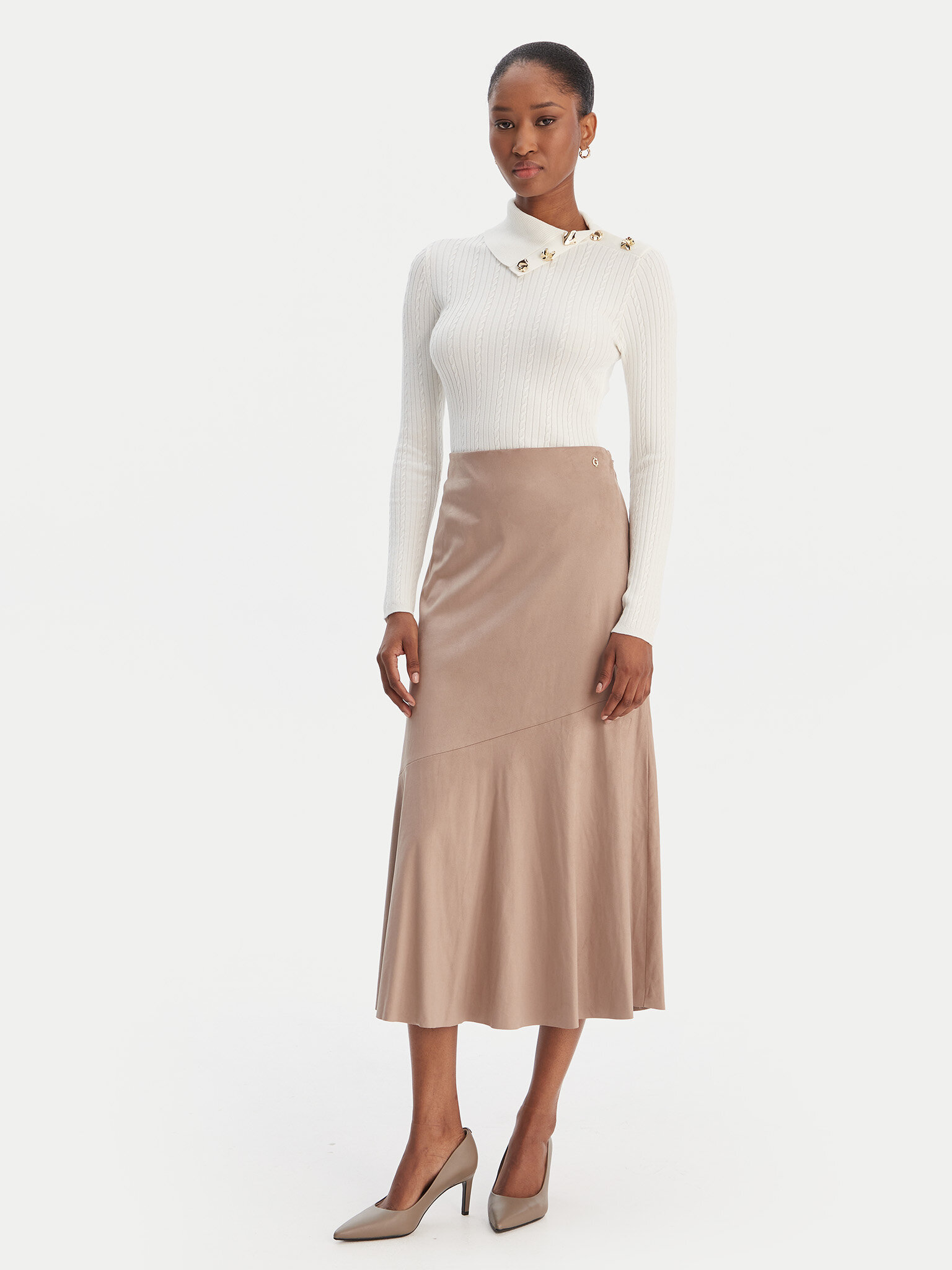 Midi szoknya Guess