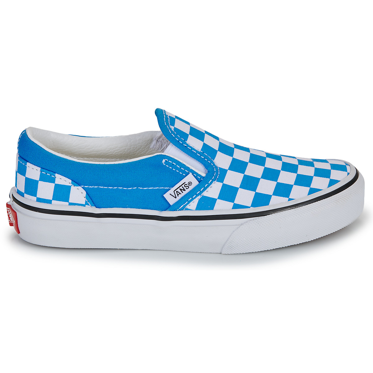 Vans Classic Slip-On COLOR THEORY CHECKERBOARD Bright Azure