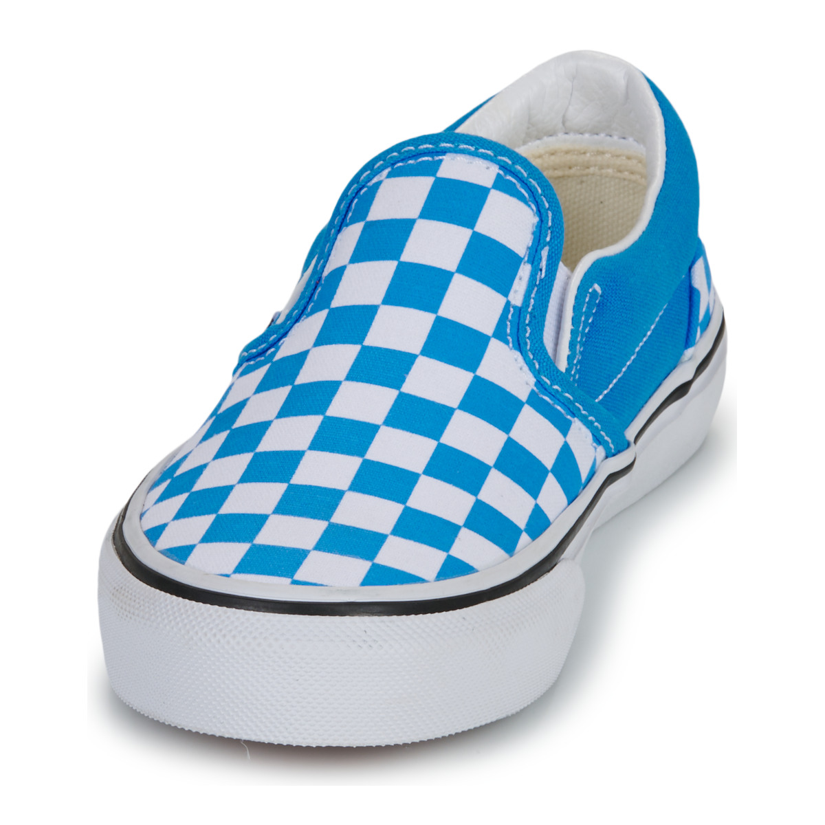 Vans Classic Slip-On COLOR THEORY CHECKERBOARD Bright Azure