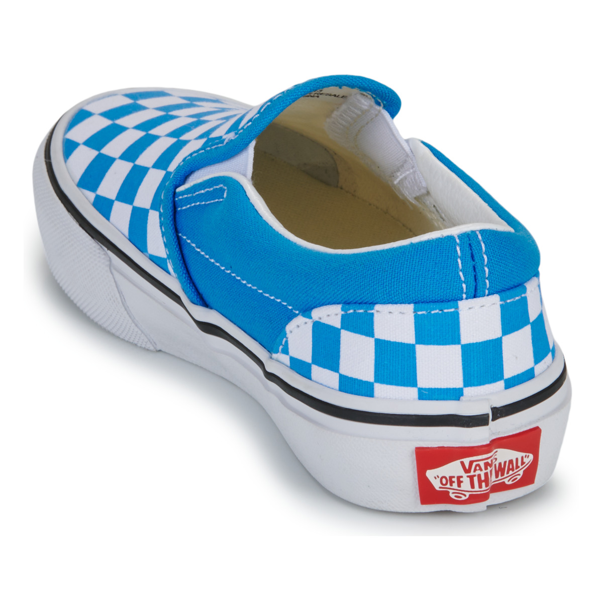 Vans Classic Slip-On COLOR THEORY CHECKERBOARD Bright Azure