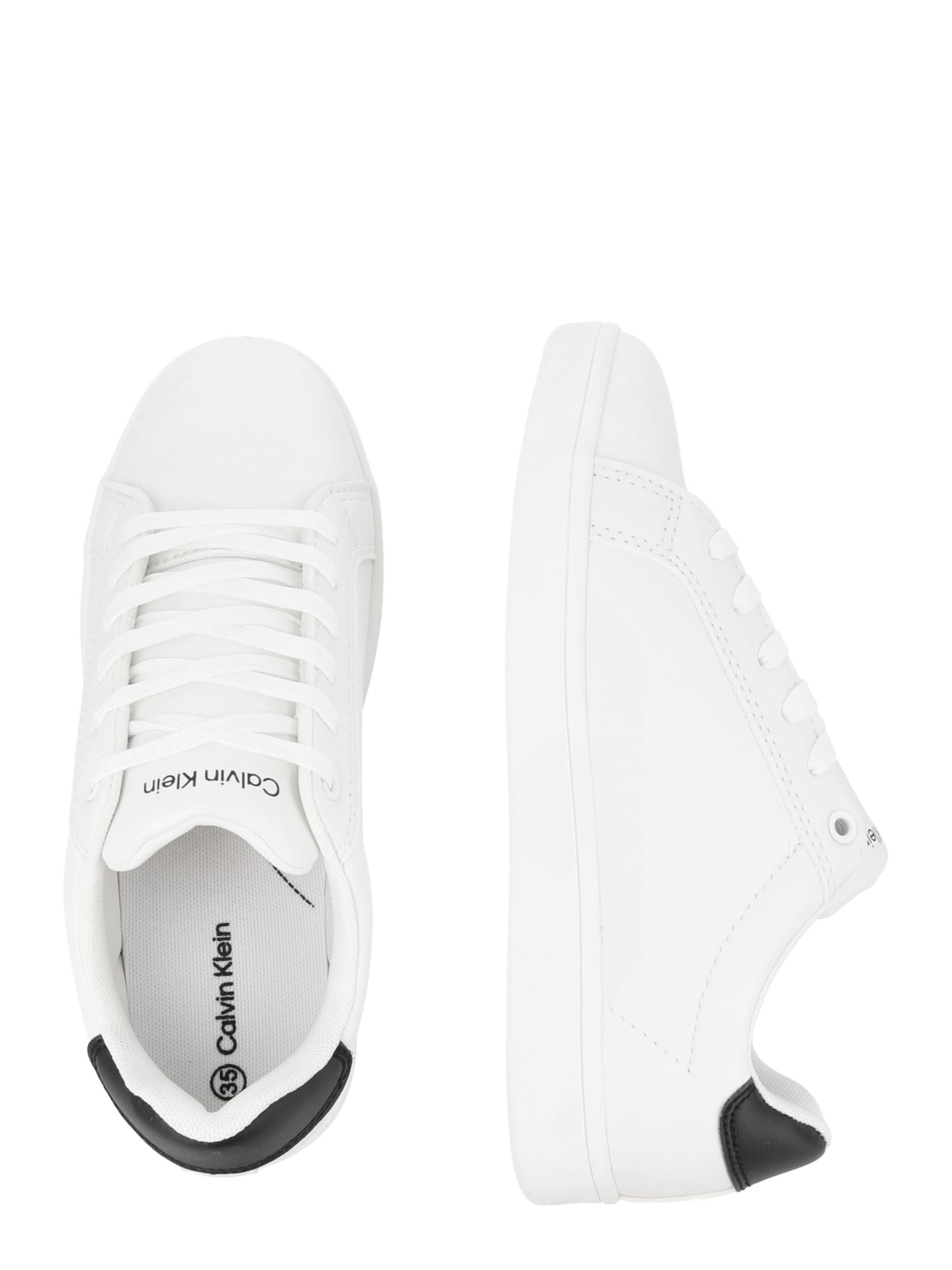 Calvin Klein Jeans Sportcipő 'STARDUST' fekete / fehér