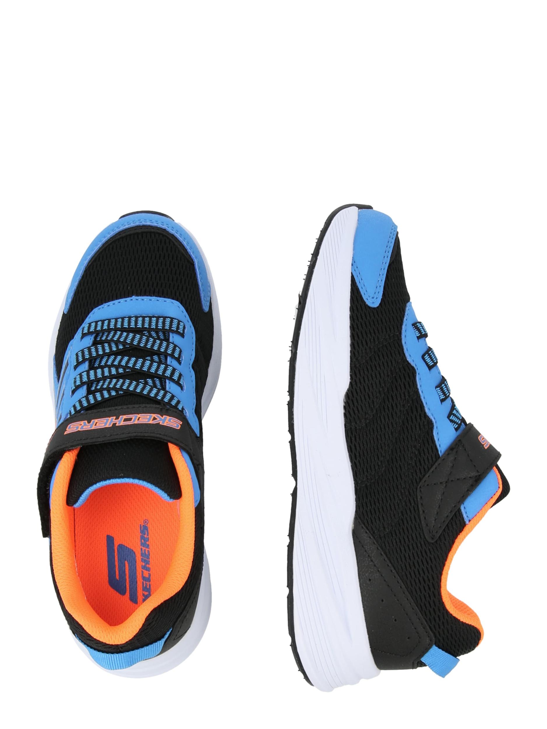 SKECHERS Sportcipő 'Microspec Tread' azúr / fekete