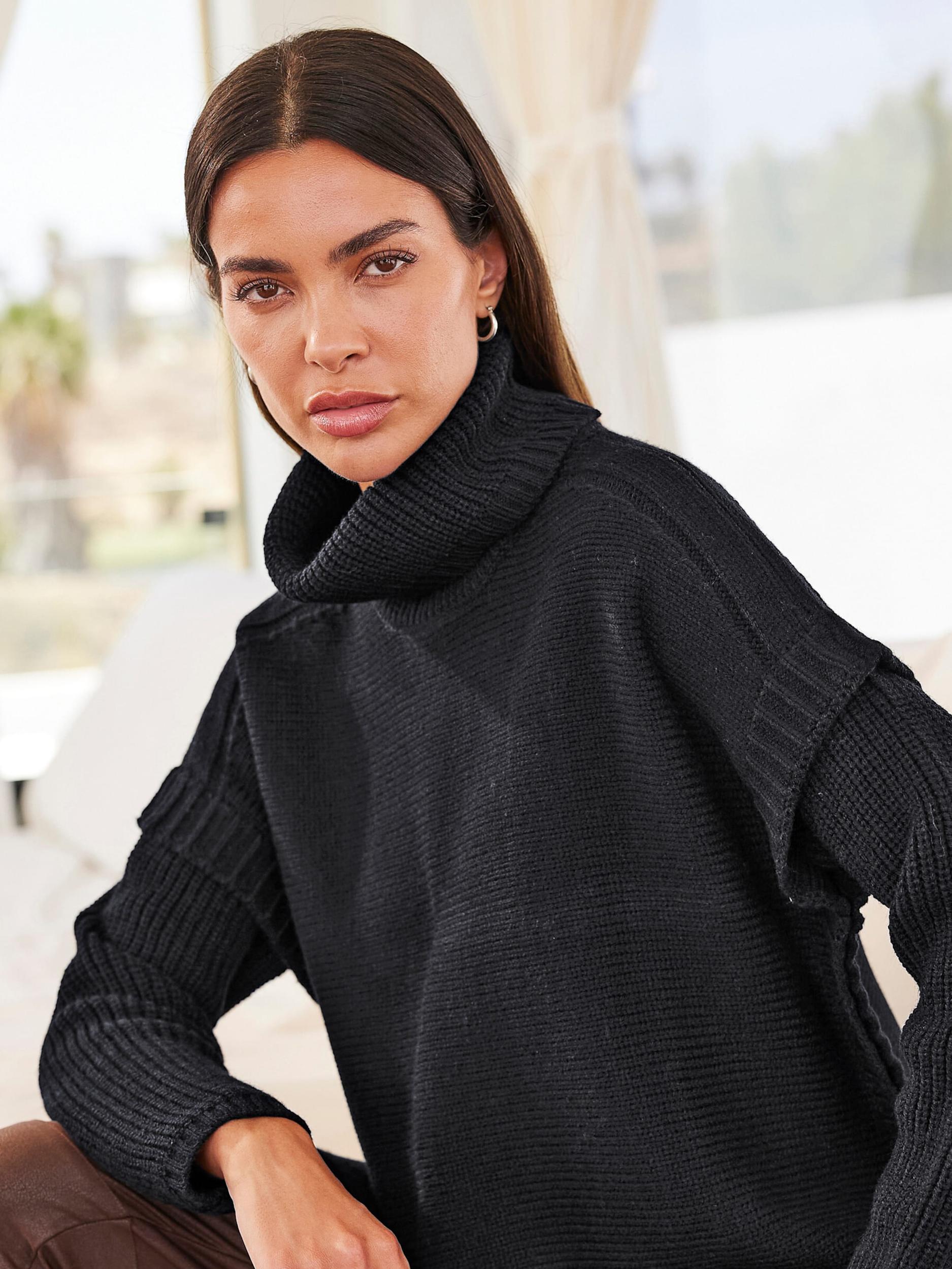 heine Pulóver fekete