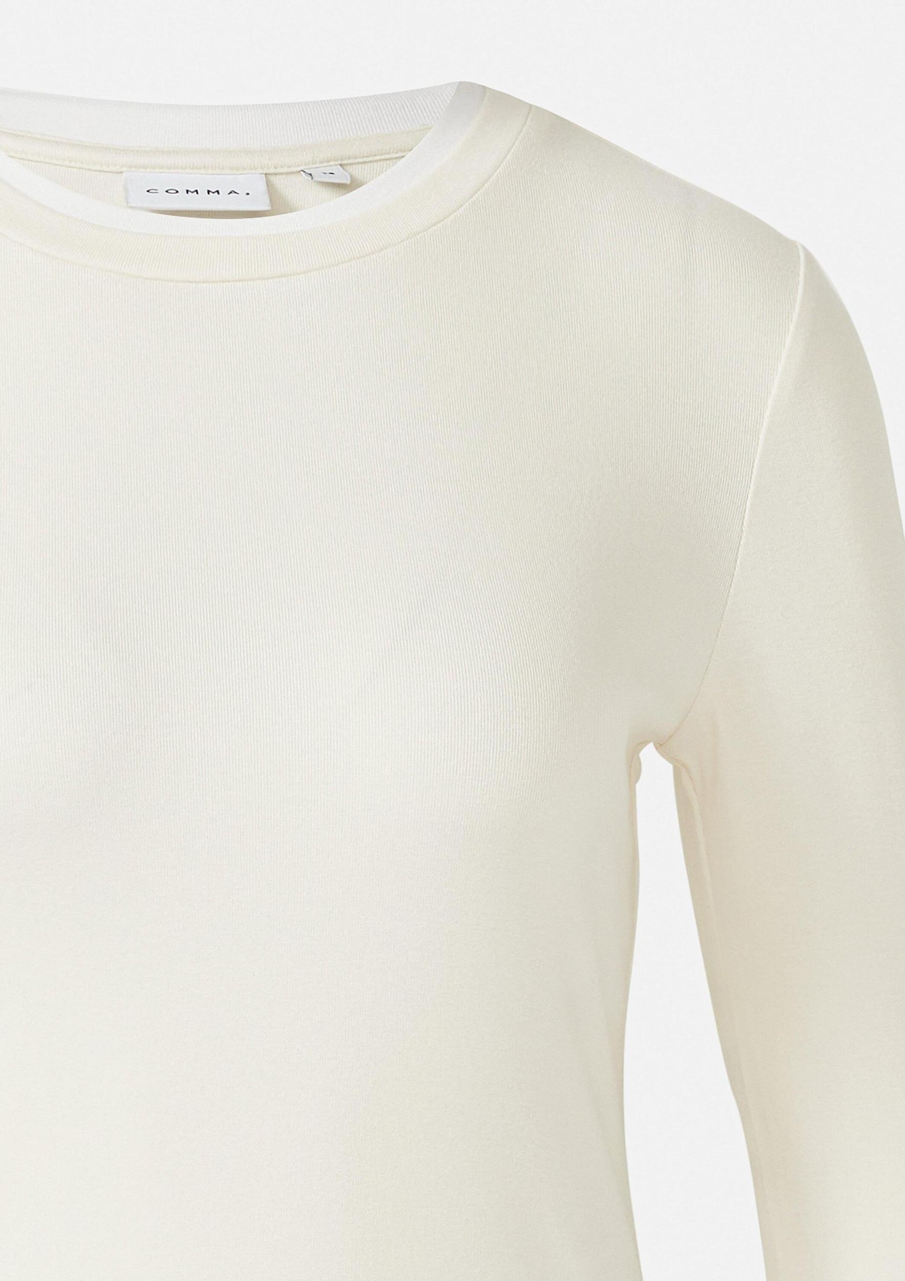 COMMA Póló krém / fehér