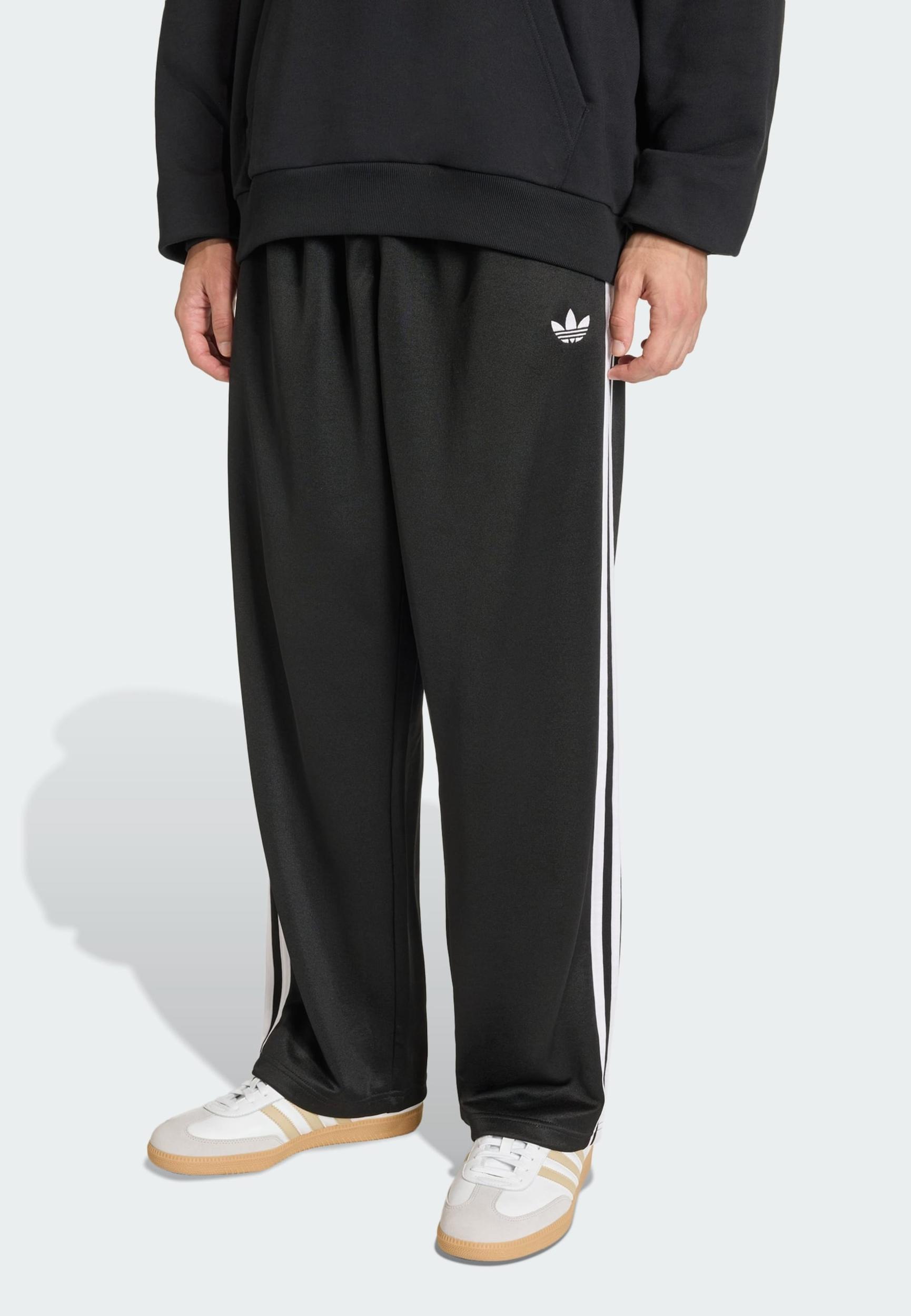 ADIDAS ORIGINALS Nadrág 'Adicolor' fekete / fehér