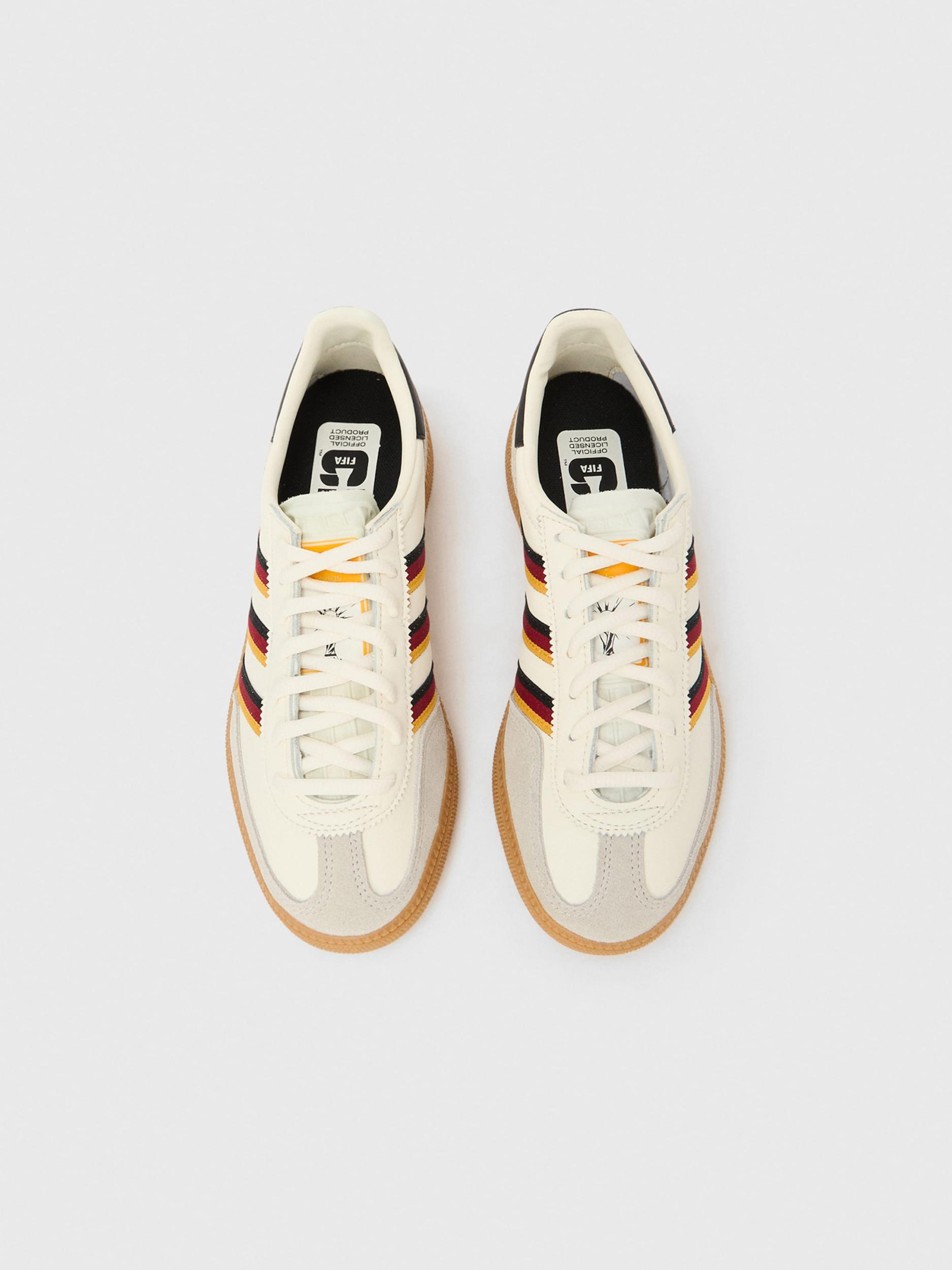 ADIDAS ORIGINALS Sportcipő 'HANDBALL SPEZIAL' sárga / szürke / fekete / gyapjúfehér
