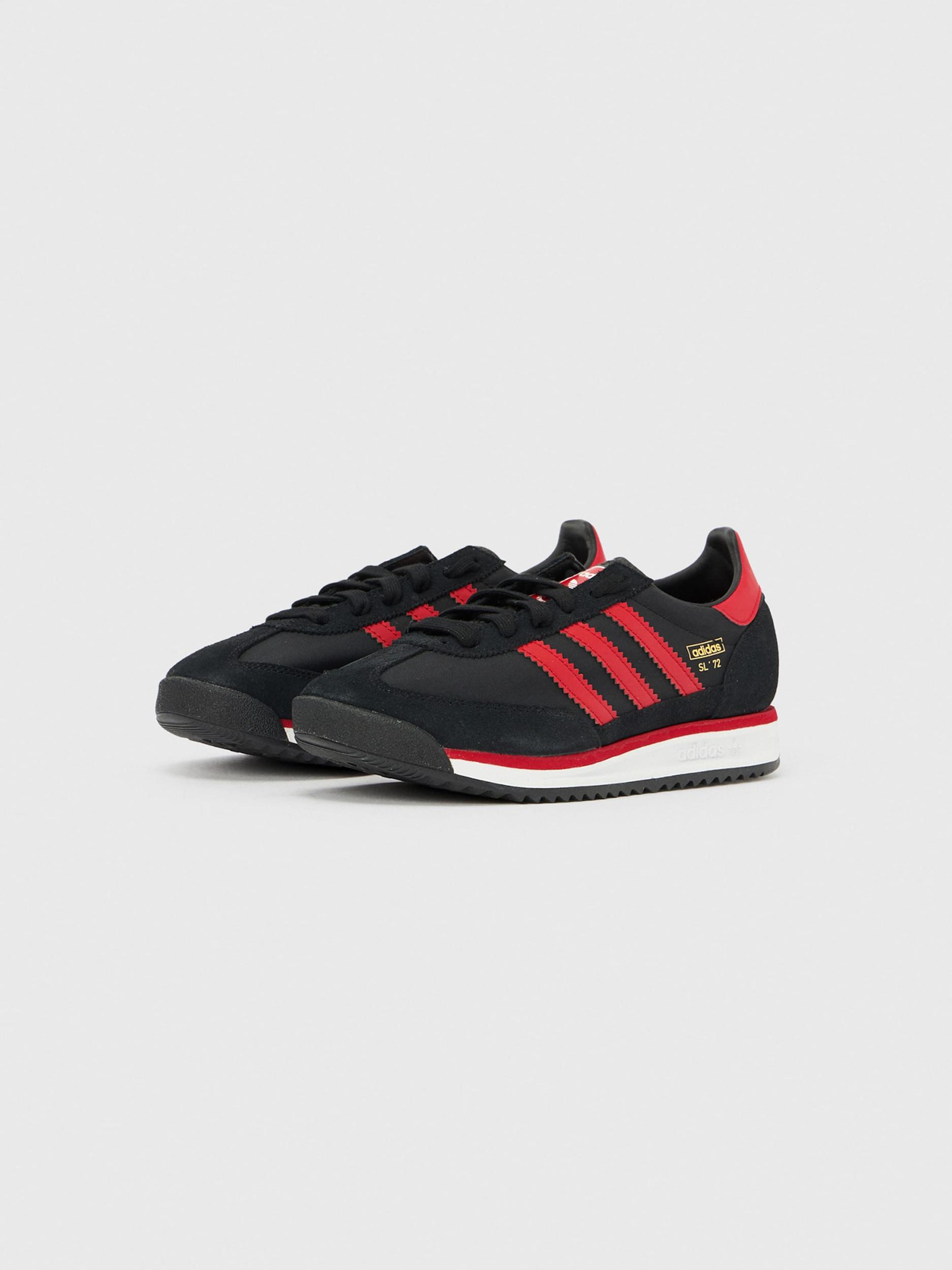 ADIDAS ORIGINALS Sportcipő 'SL 72 RS' arany / piros / fekete