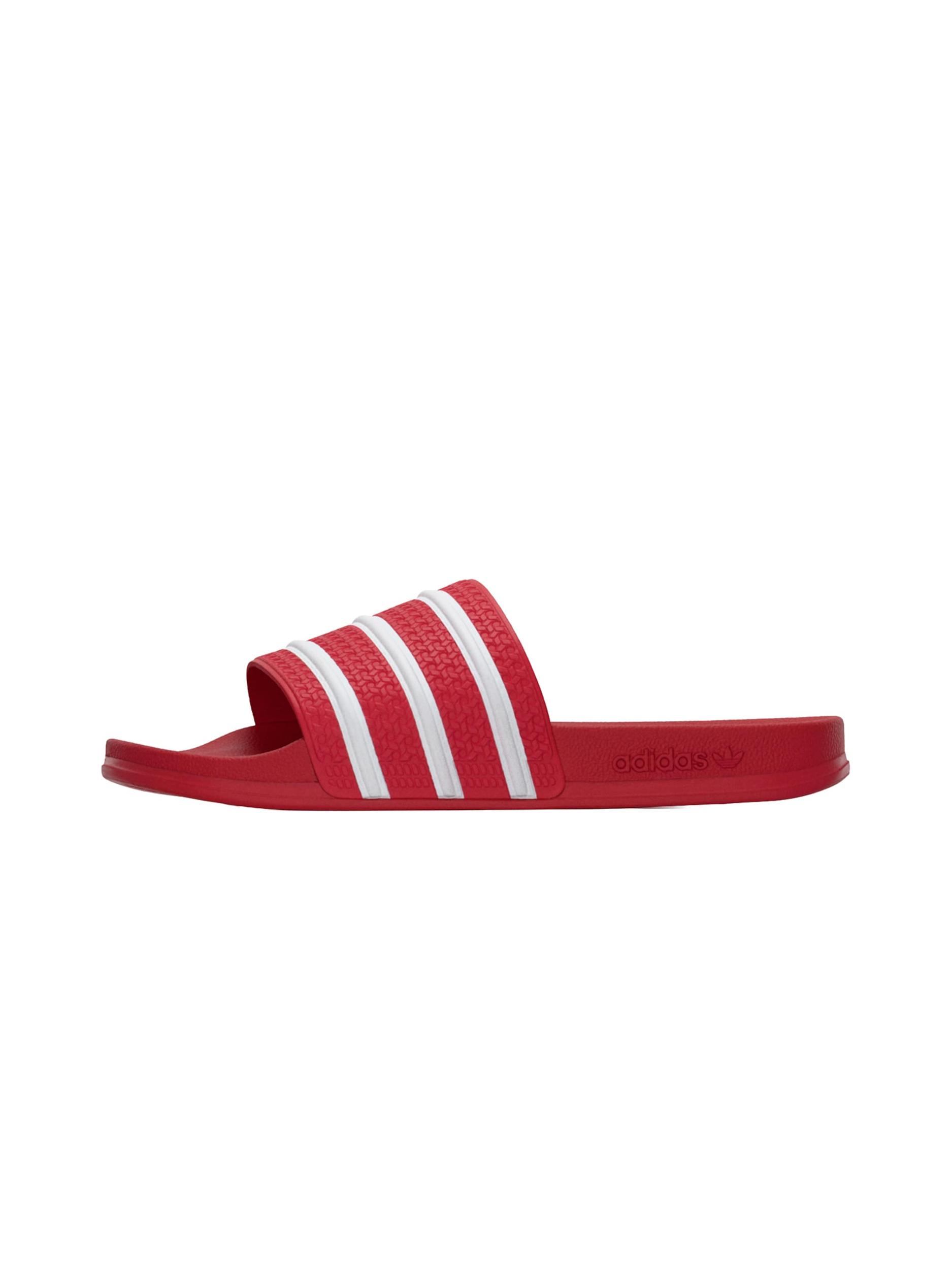 ADIDAS ORIGINALS Papucs 'ADILETTE' piros / fehér