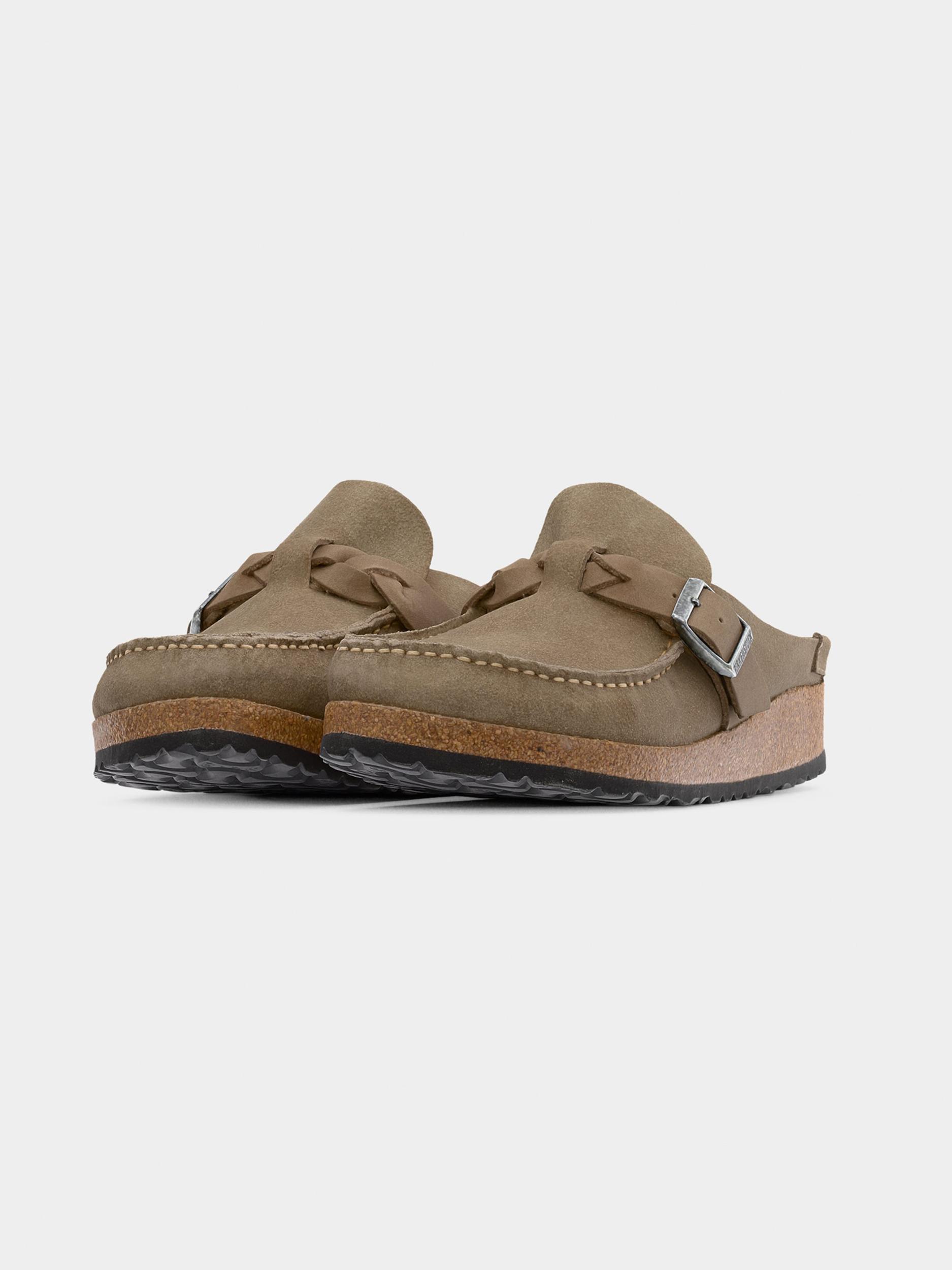 BIRKENSTOCK Papucs 'Buckley' sötét bézs