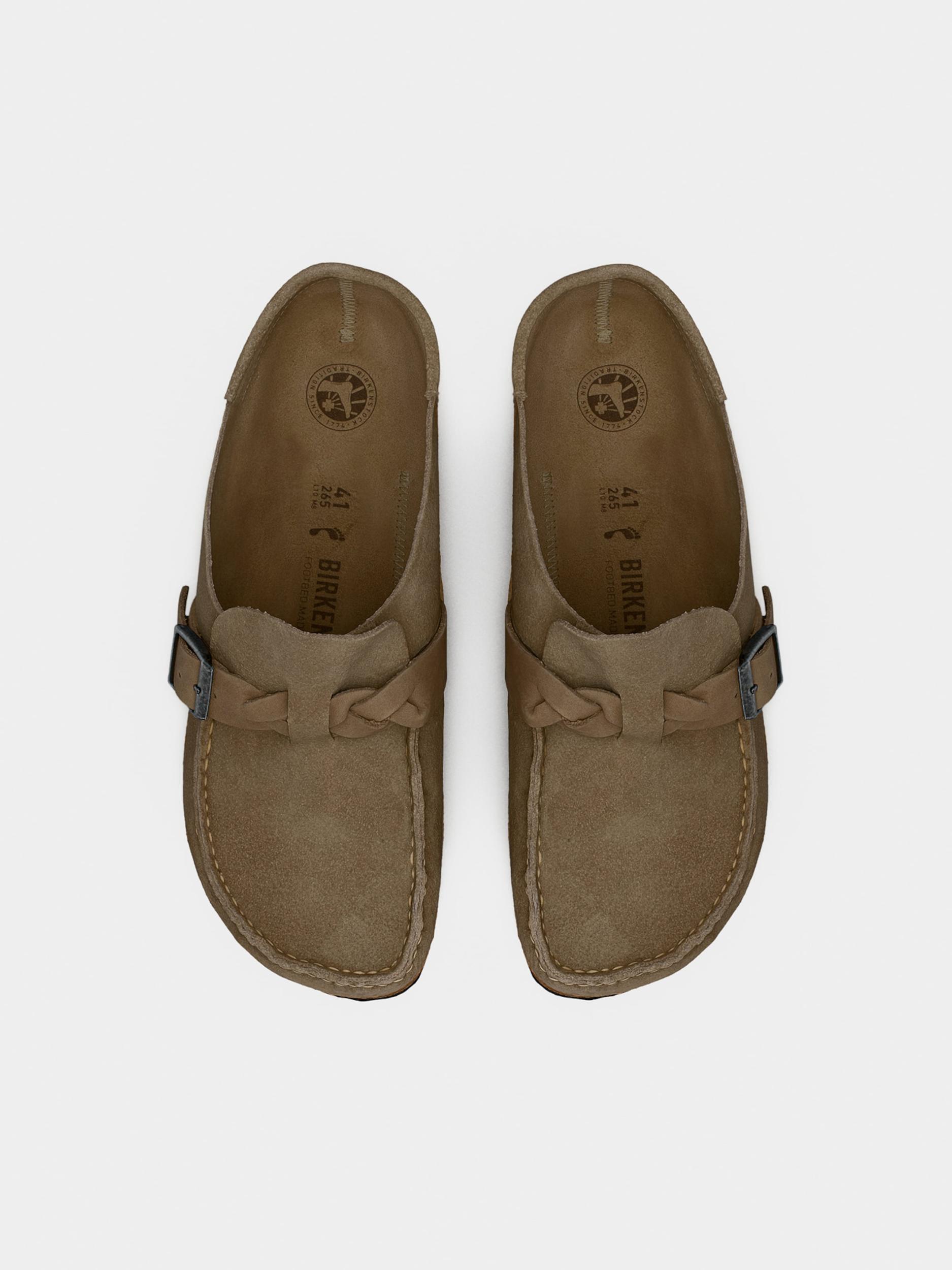 BIRKENSTOCK Papucs 'Buckley' sötét bézs
