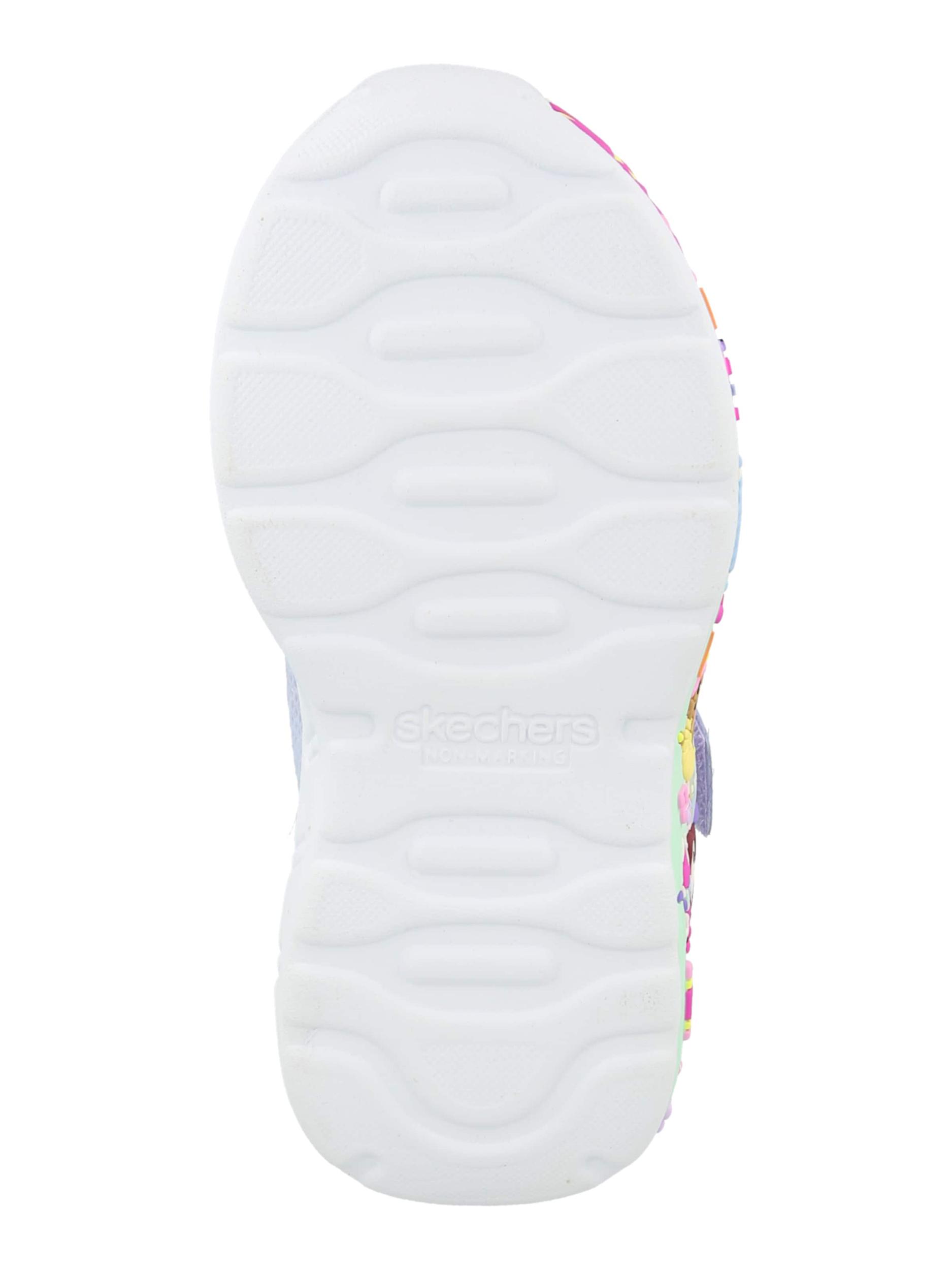 SKECHERS Sportcipő 'Play Scene - Fun Squad' türkiz / sárga / pasztellila / pasztell-rózsaszín