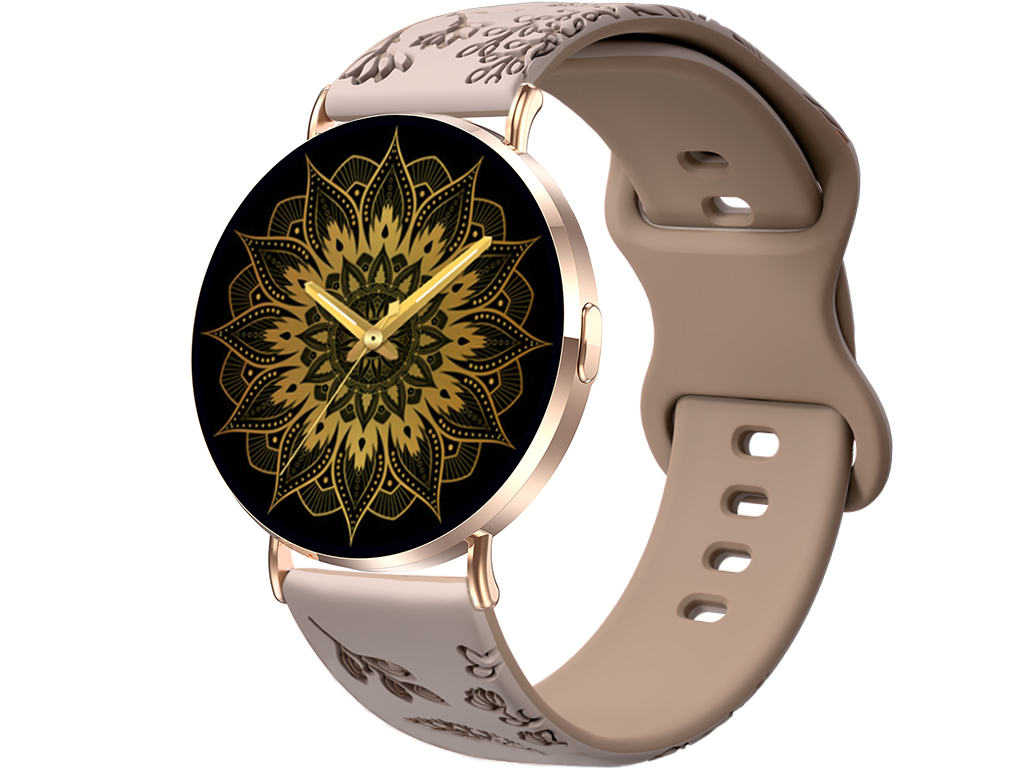 Madvell Elori púderarany okosóra szilikon szíjjal Pitypang