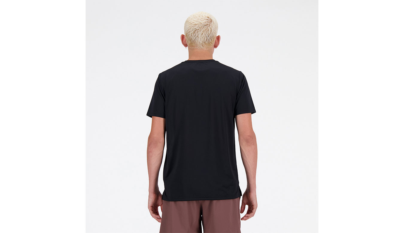 New Balance Sport Essentials T-Shirt MT41222BK Férfiak - Pólók New Balance - Fekete - MT41222BK-S