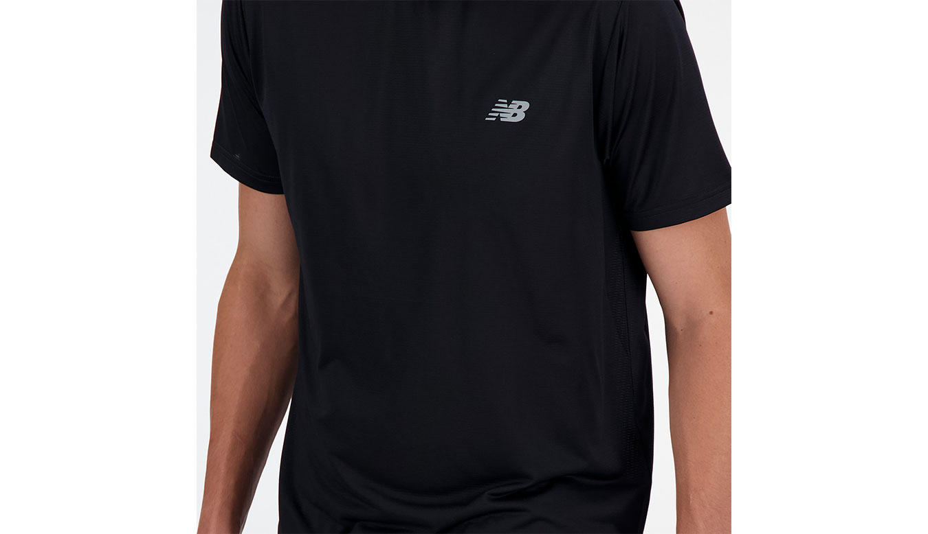 New Balance Sport Essentials T-Shirt MT41222BK Férfiak - Pólók New Balance - Fekete - MT41222BK-S