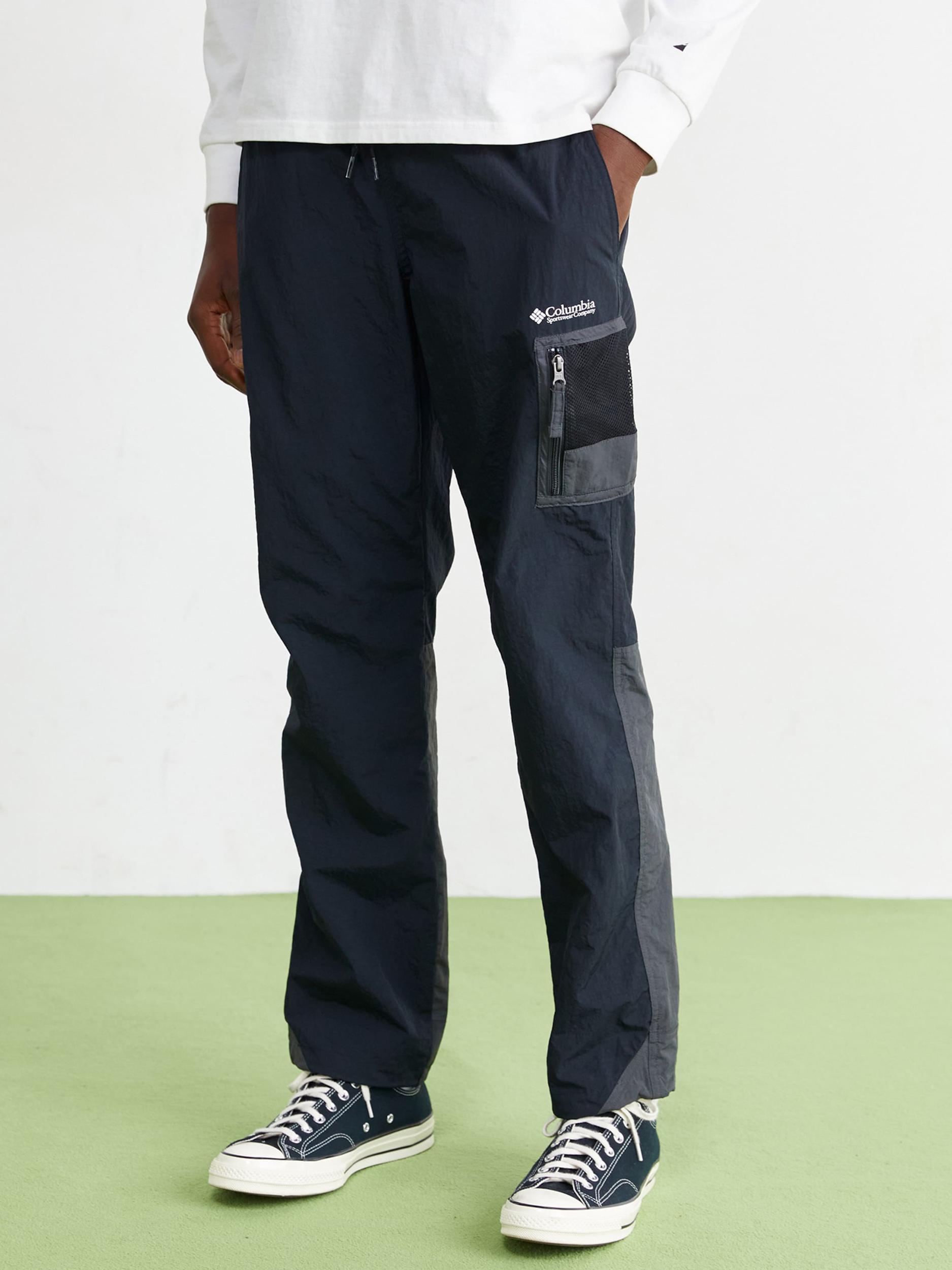 COLUMBIA Kültéri nadrágok 'Challenger' szürke / fekete