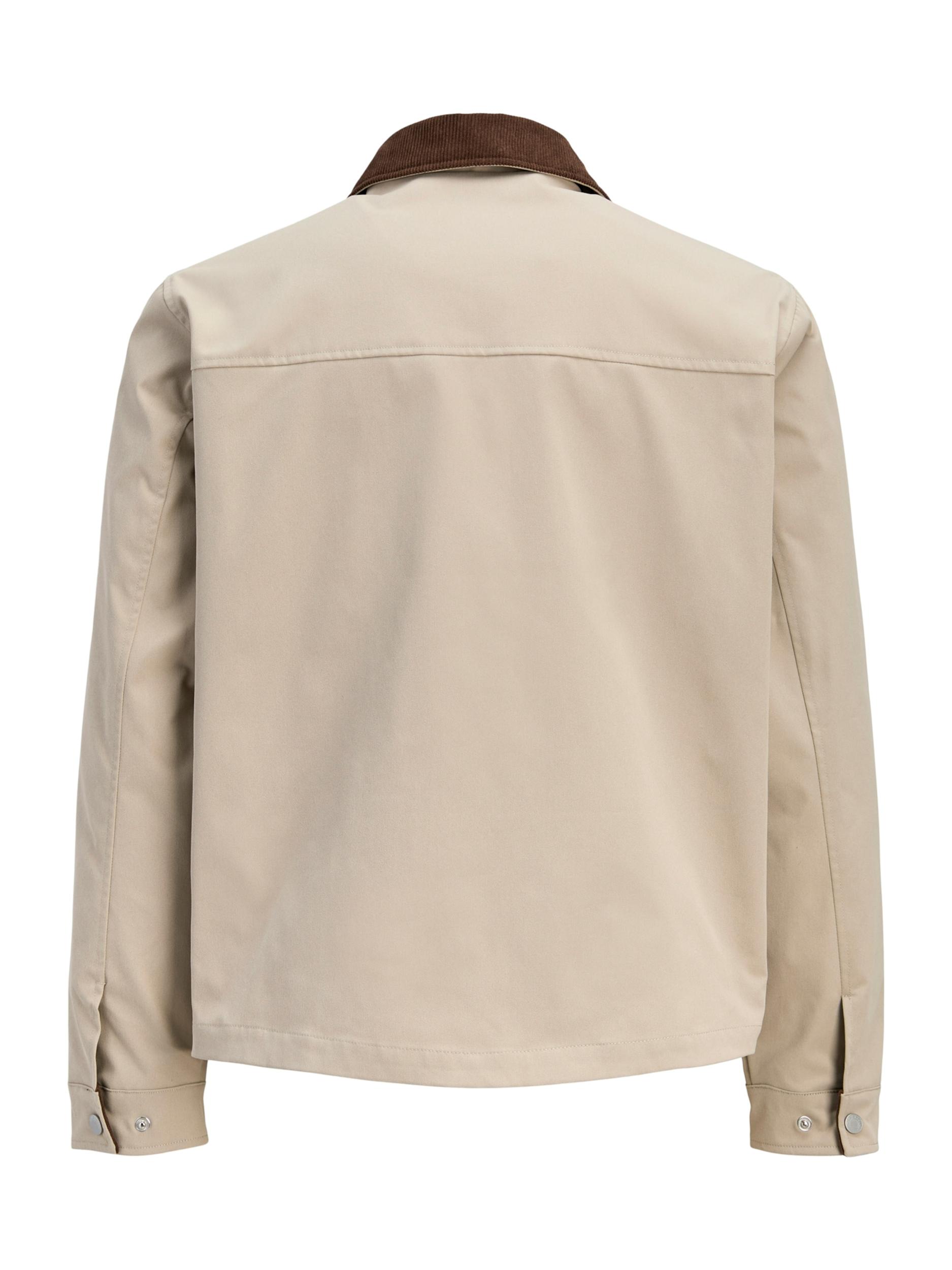 JACK & JONES Átmeneti dzseki 'JORCatskills Barn' barna / cappuccinobarna