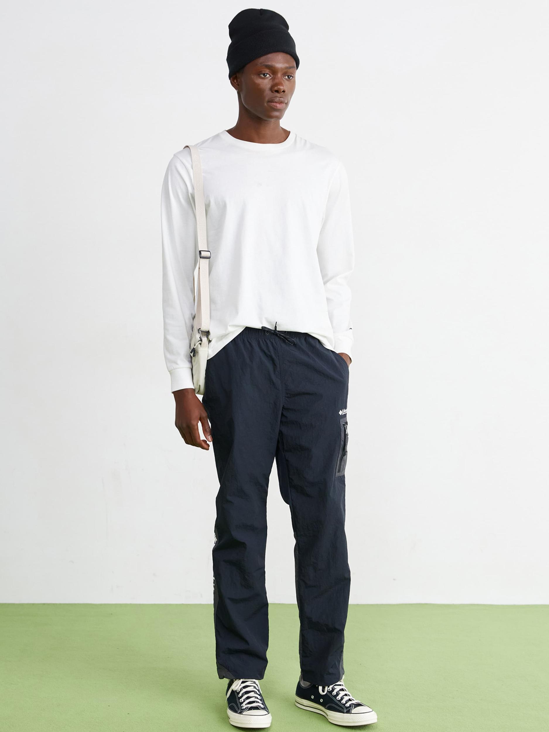 COLUMBIA Kültéri nadrágok 'Challenger' szürke / fekete