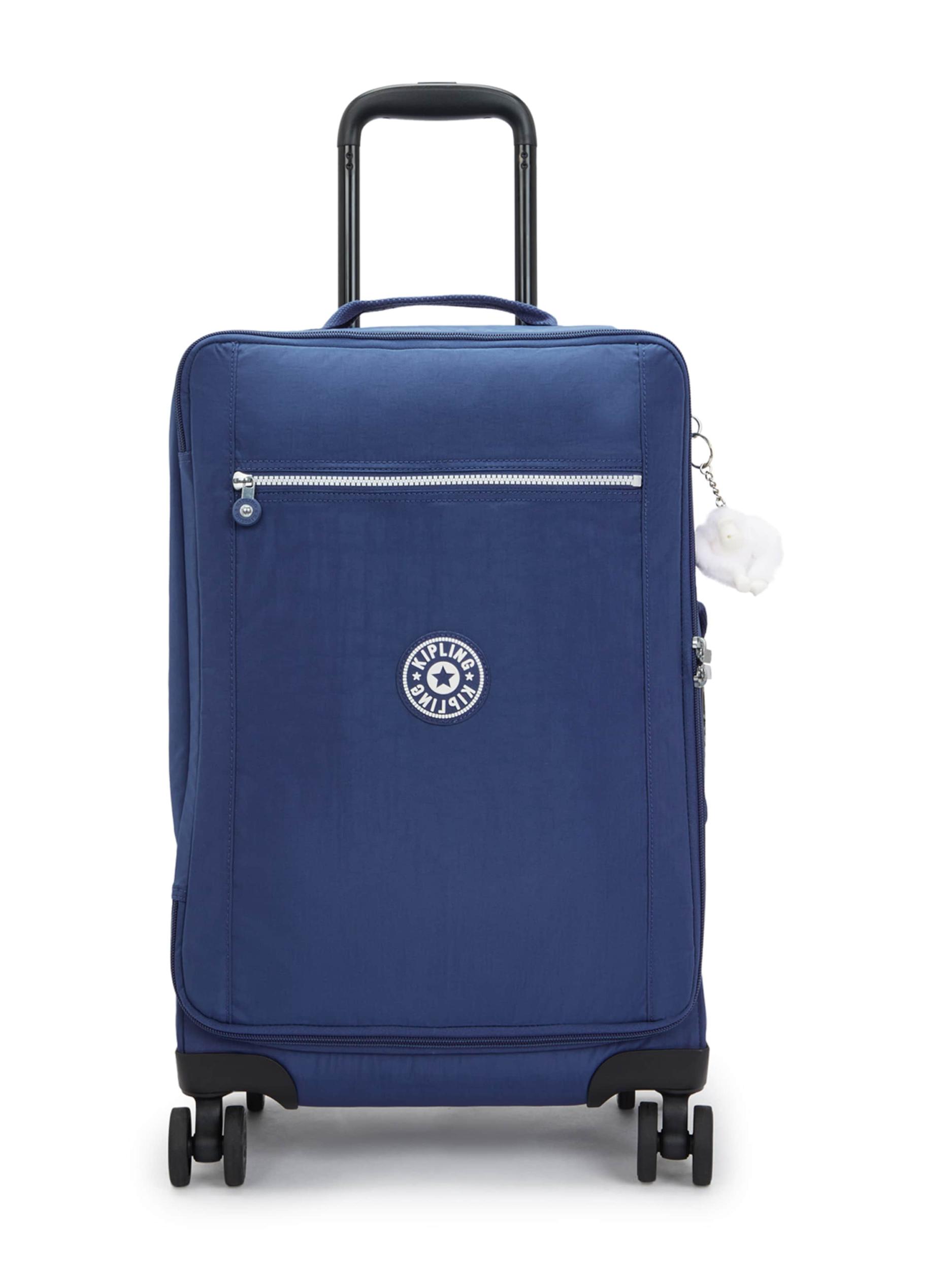 KIPLING Koffer 'Jet S' tengerészkék / fehér