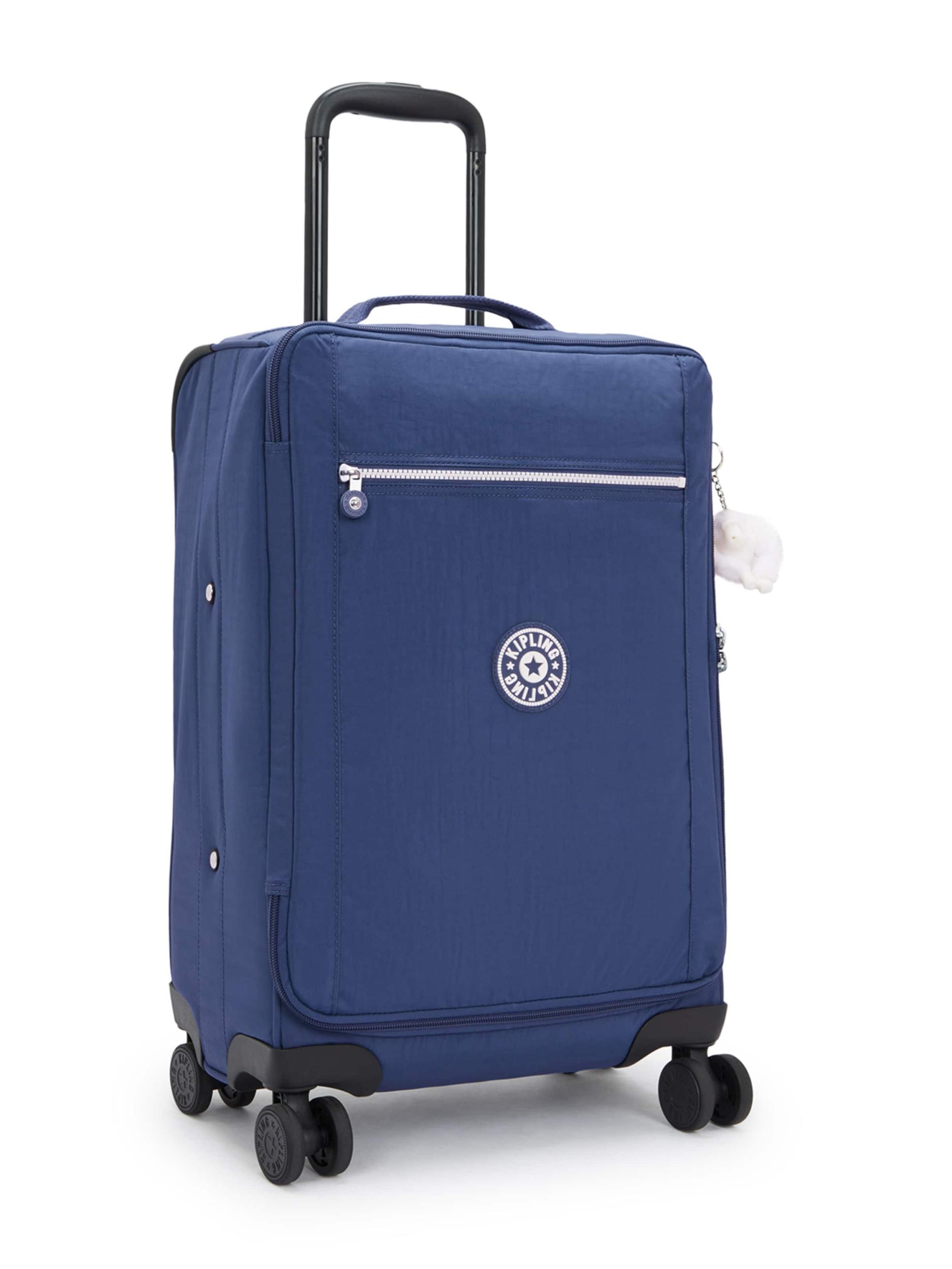 KIPLING Koffer 'Jet S' tengerészkék / fehér