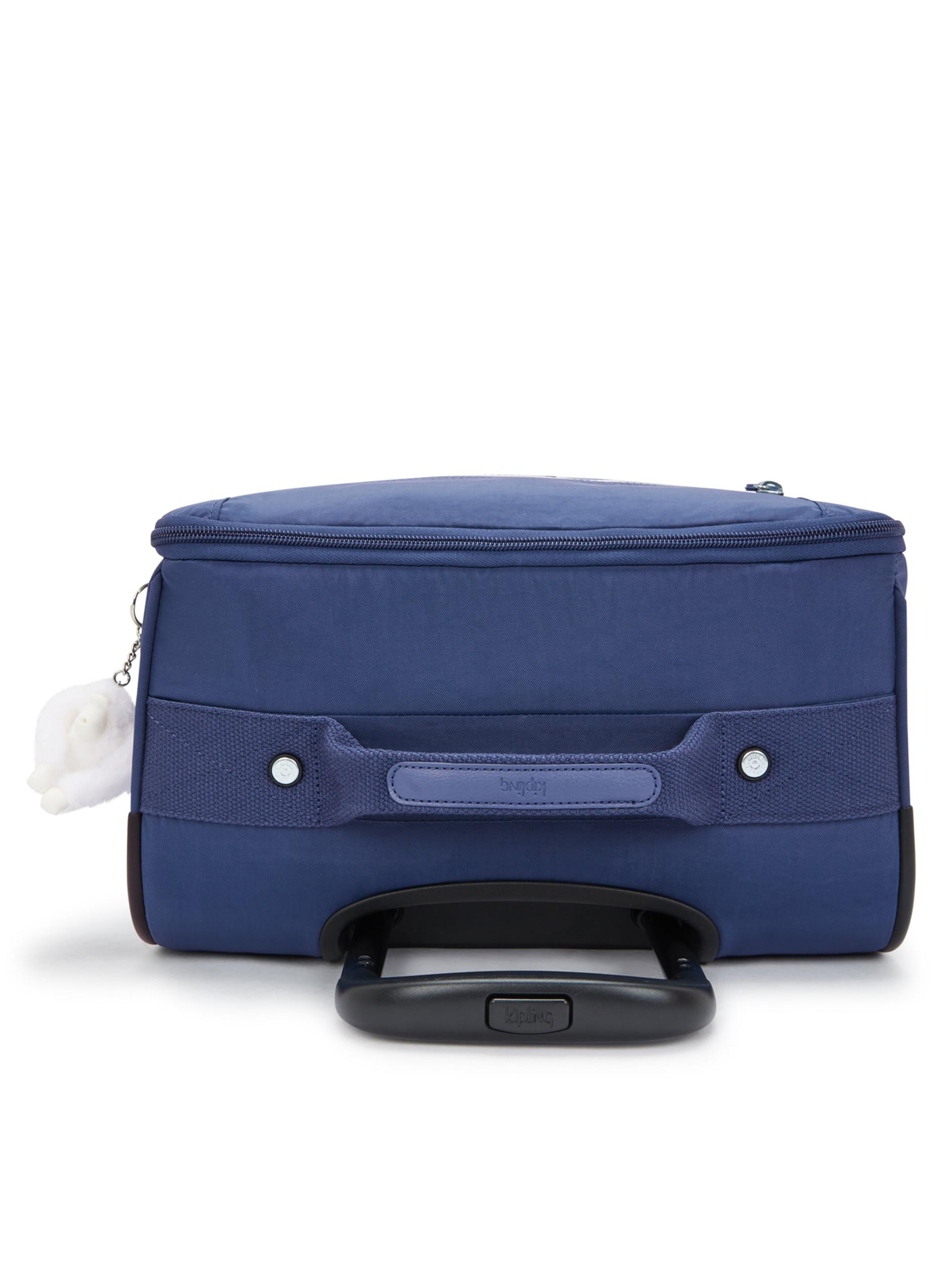 KIPLING Koffer 'Jet S' tengerészkék / fehér