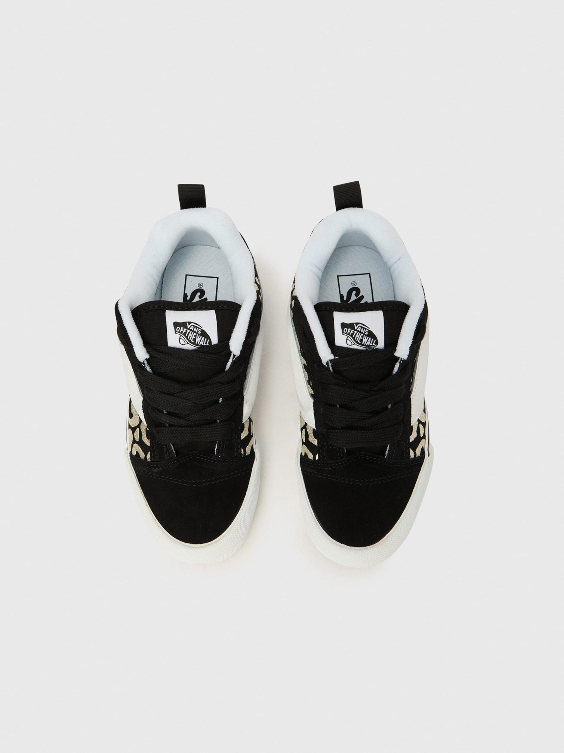 VANS Sportcipő 'Knu Skool' bézs / fekete / fehér