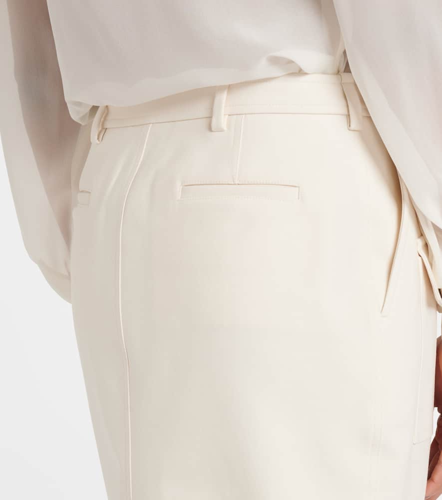 Tom Ford Cotton-blend midi skirt