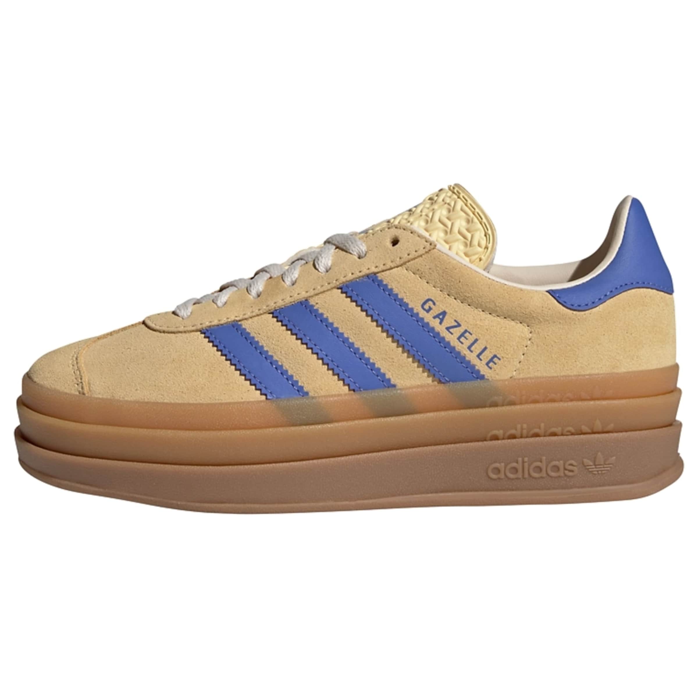 ADIDAS ORIGINALS Sportcipő 'Gazelle Bold' méz / ibolyakék