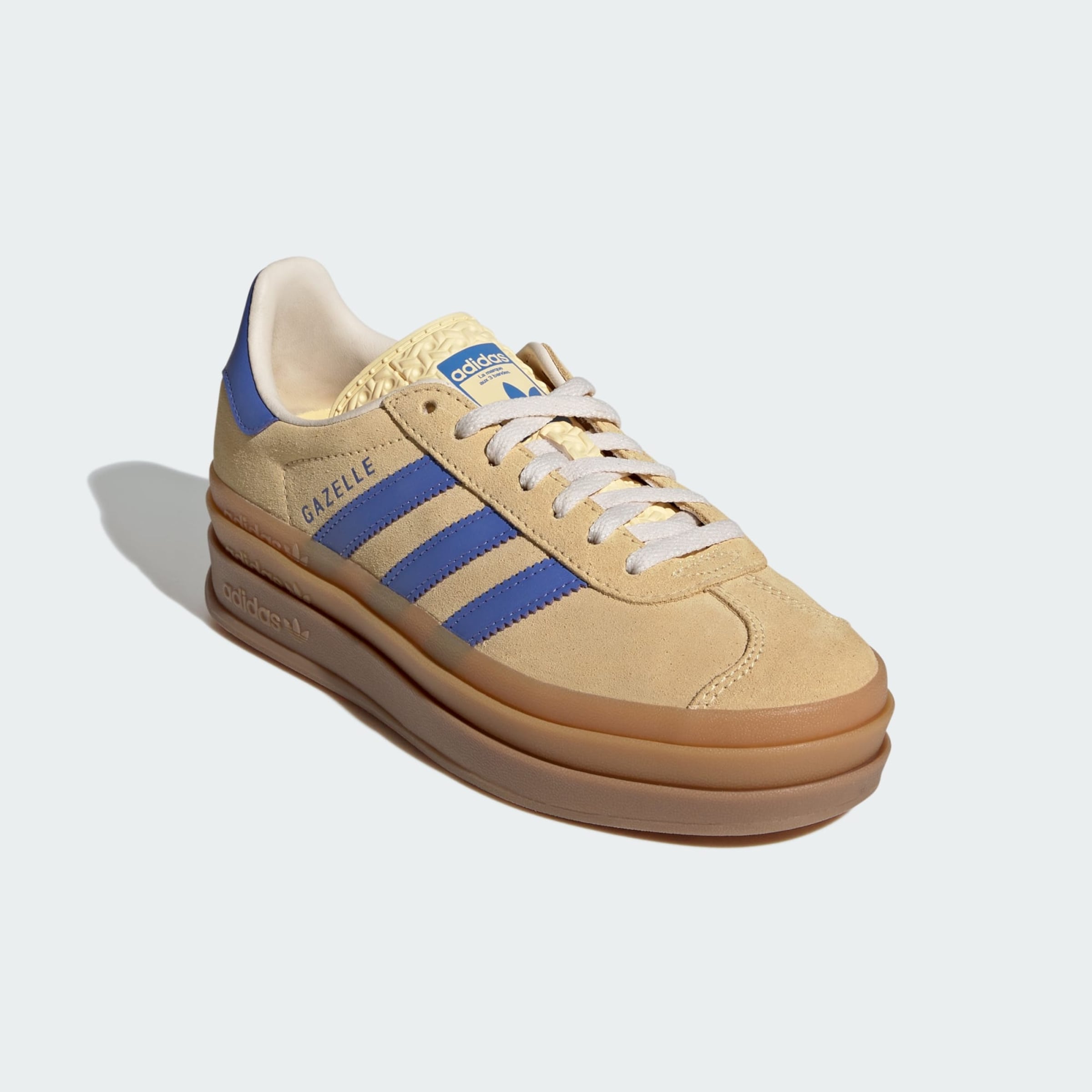 ADIDAS ORIGINALS Sportcipő 'Gazelle Bold' méz / ibolyakék