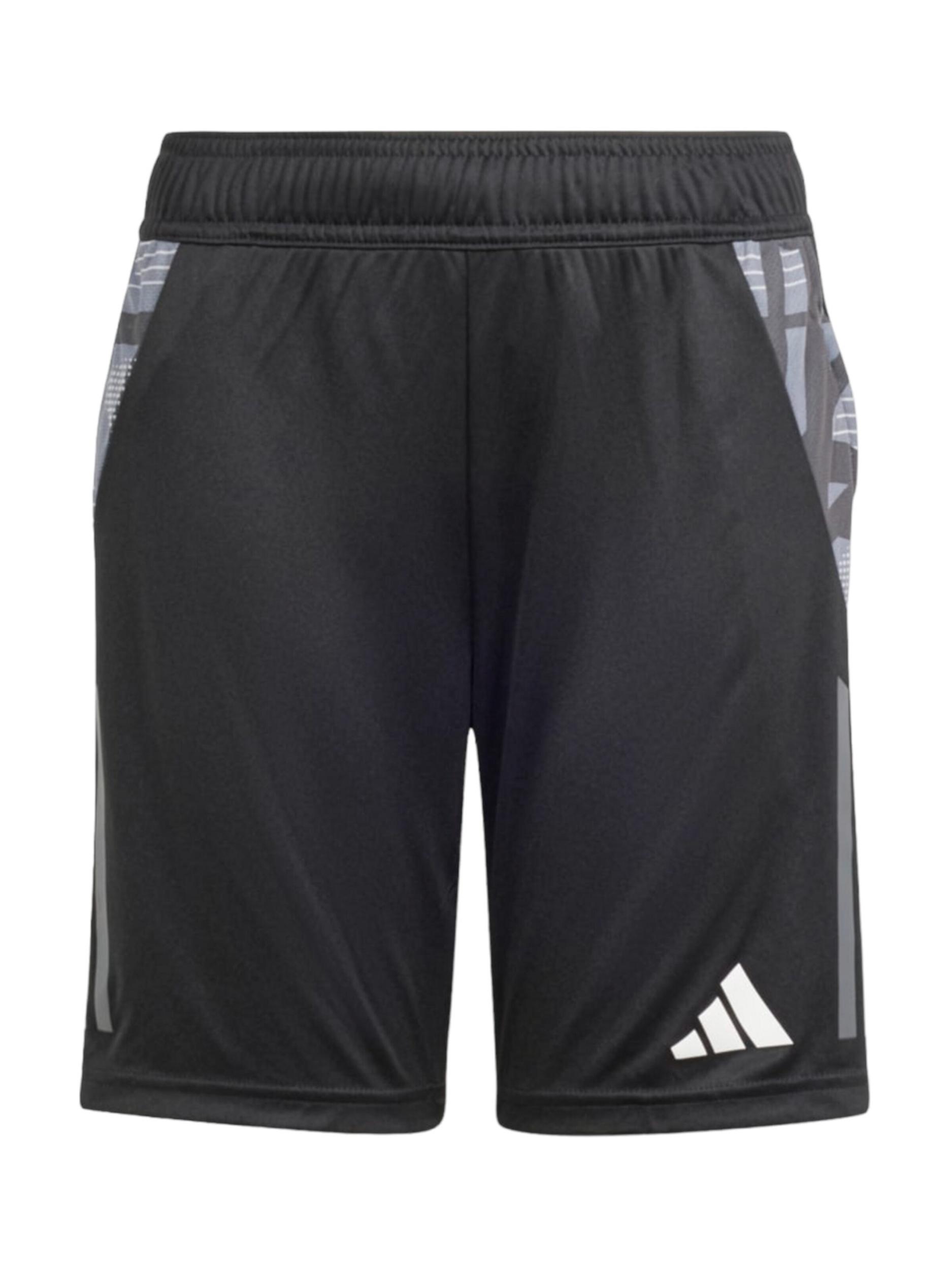 ADIDAS PERFORMANCE Sportnadrágok szürke / fekete / fehér