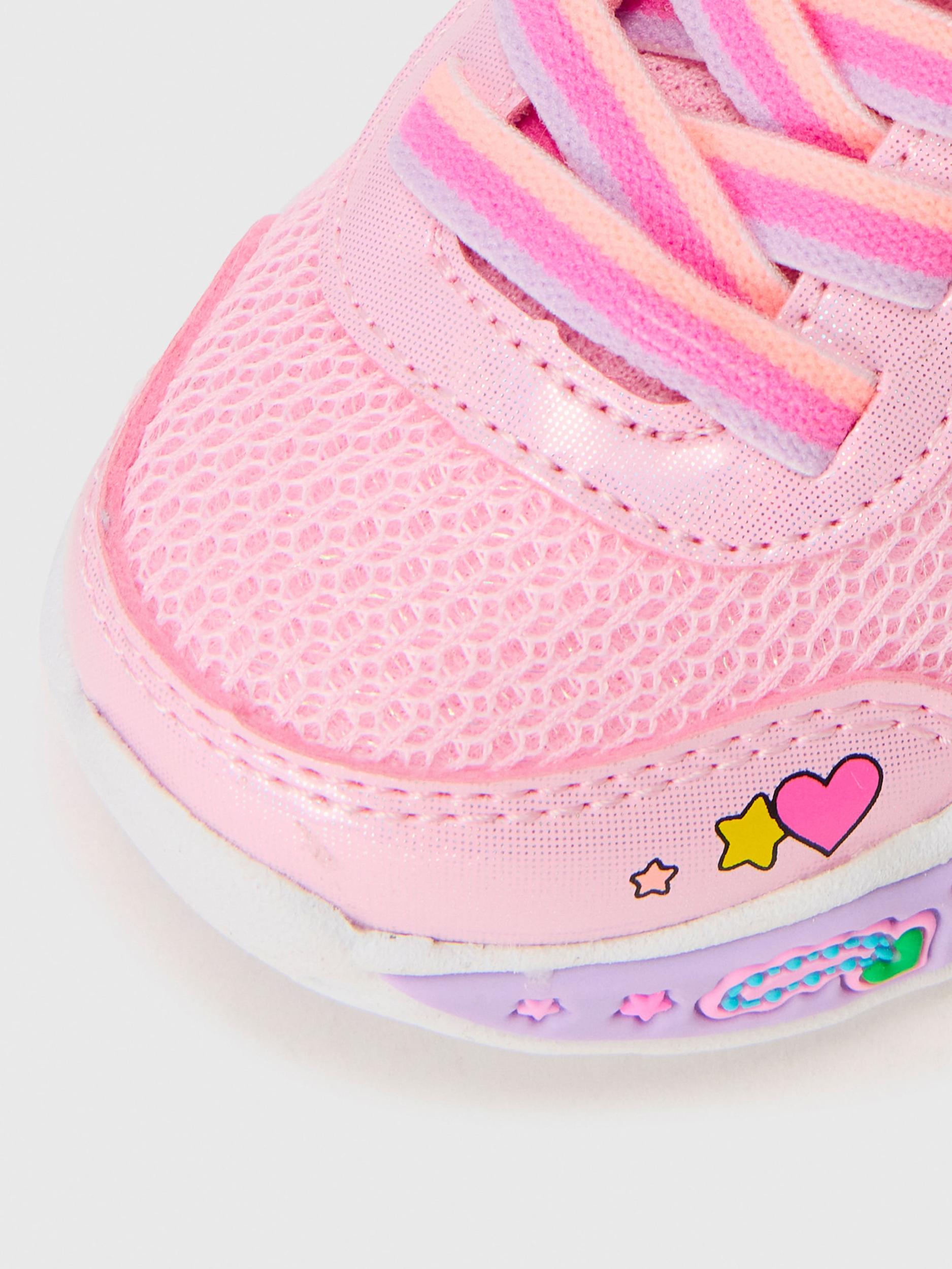 SKECHERS Sportcipő 'Play Scene - Fun Squad' sárga / rózsaszín / világos-rózsaszín